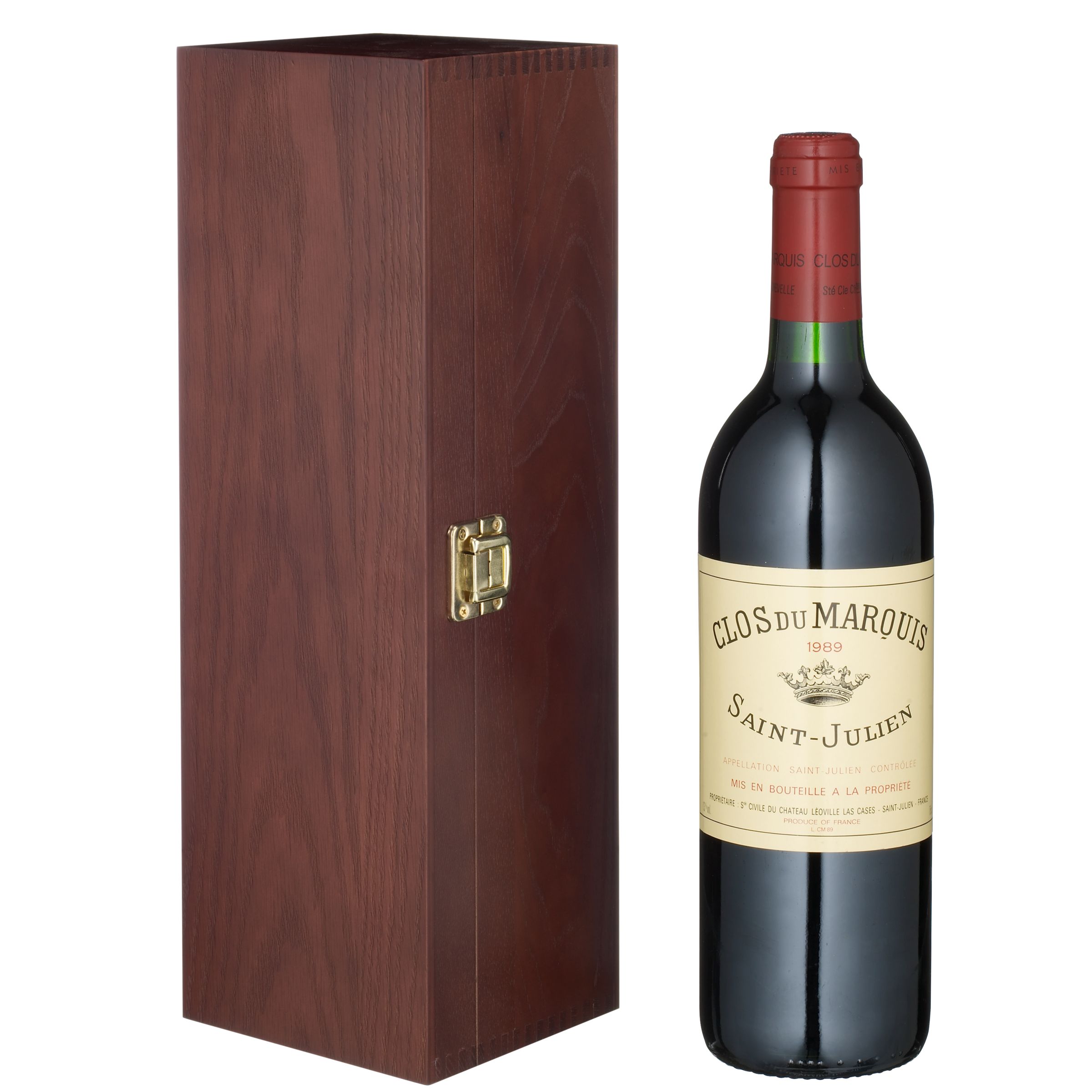 Château Clos du Marquis 1989 Saint-Julien Single Bottle Gift