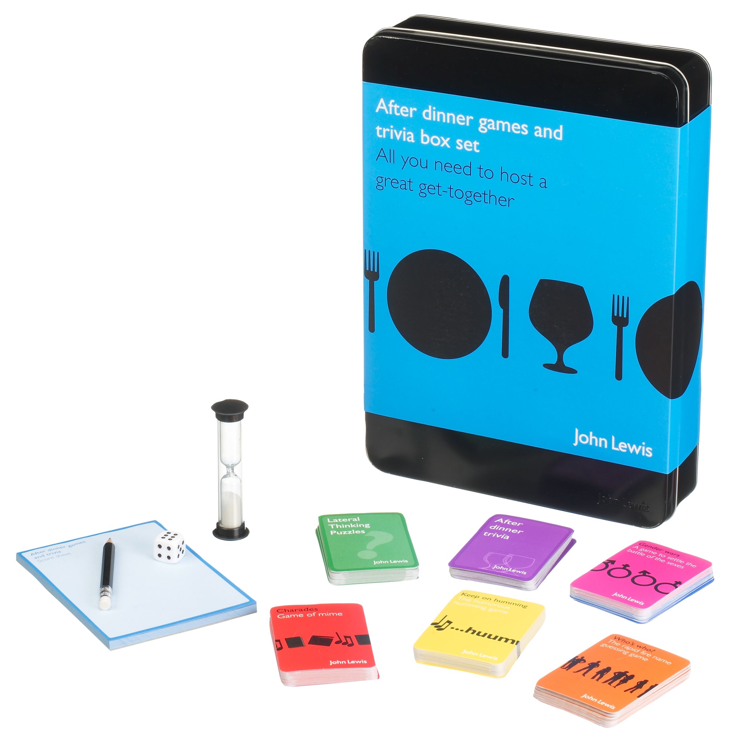John Lewis After Dinner Quiz and Trivia Set