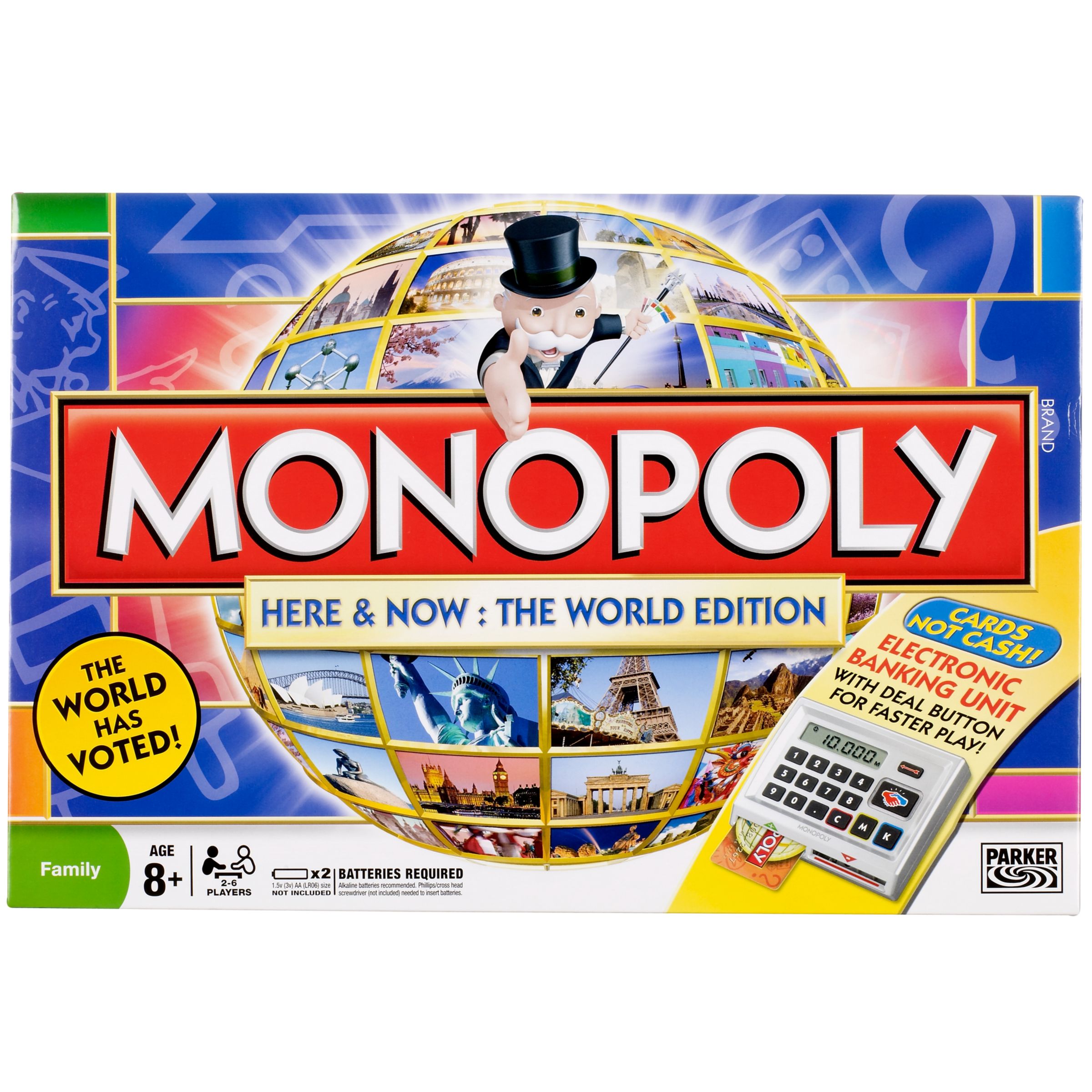Monopoly Here And Now - The World Edition Board Game