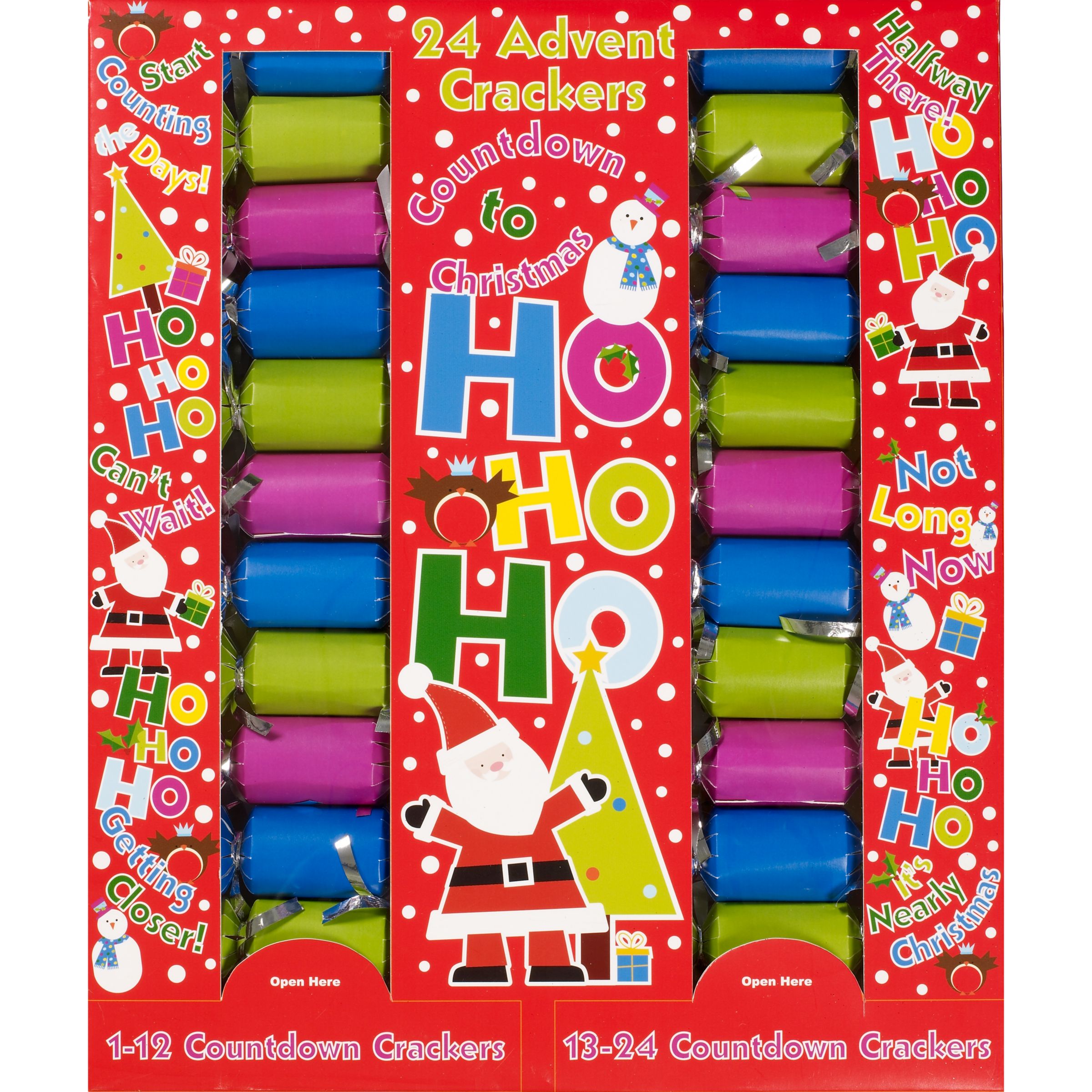 24 Advent Crackers