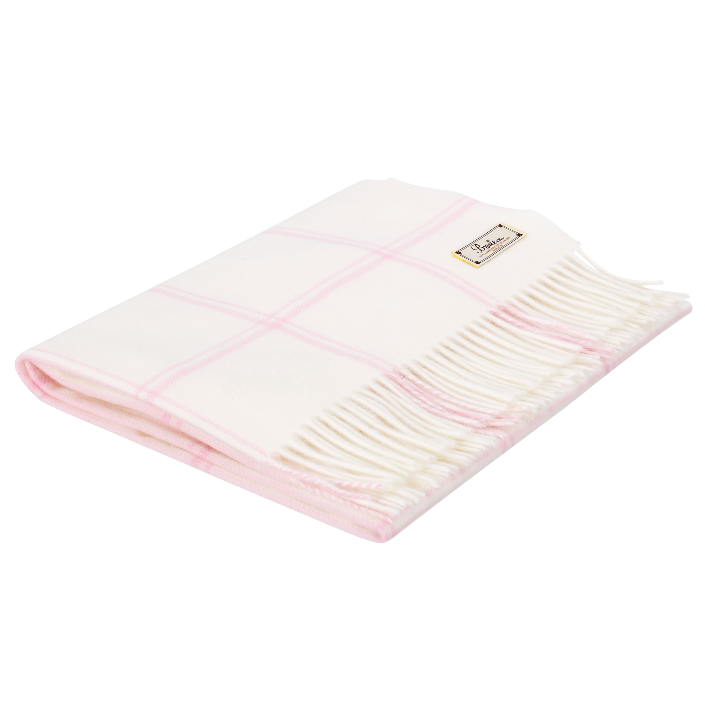 Checked Blanket, Pink