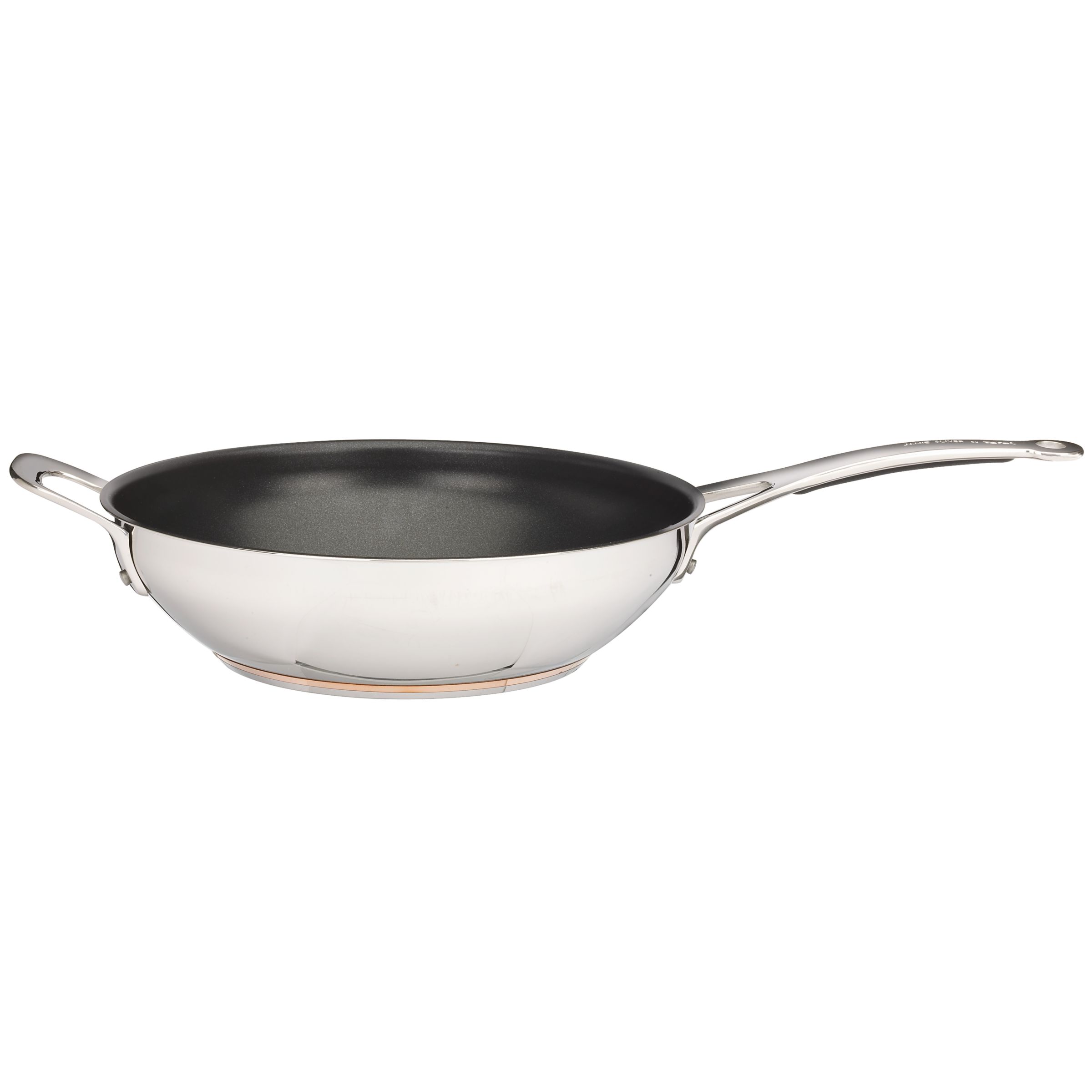 Tefal Jamie Oliver Stainless Steel Stir Fry Pan and Lid 30cm