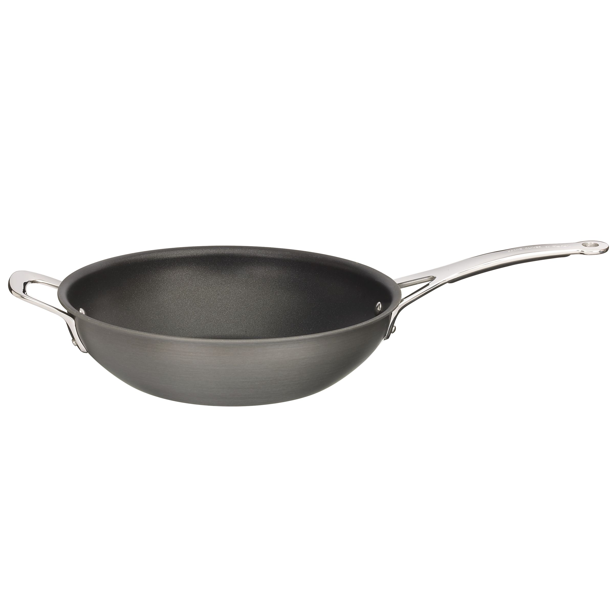 Tefal Jamie Oliver Hard Anodised Stirfry Pan, 30cm