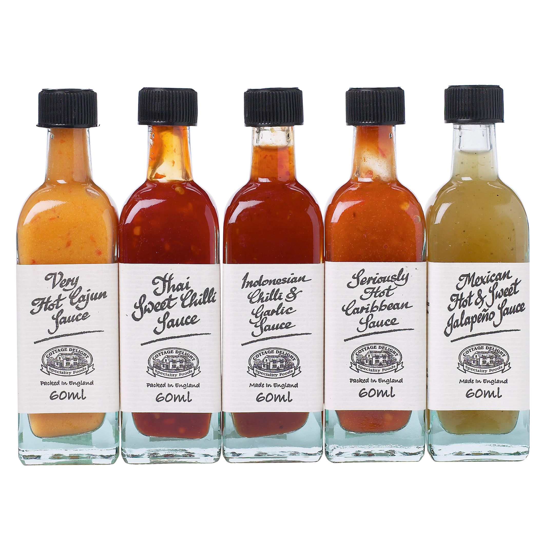 Cottage Delight Hot Sauce Pack of 5