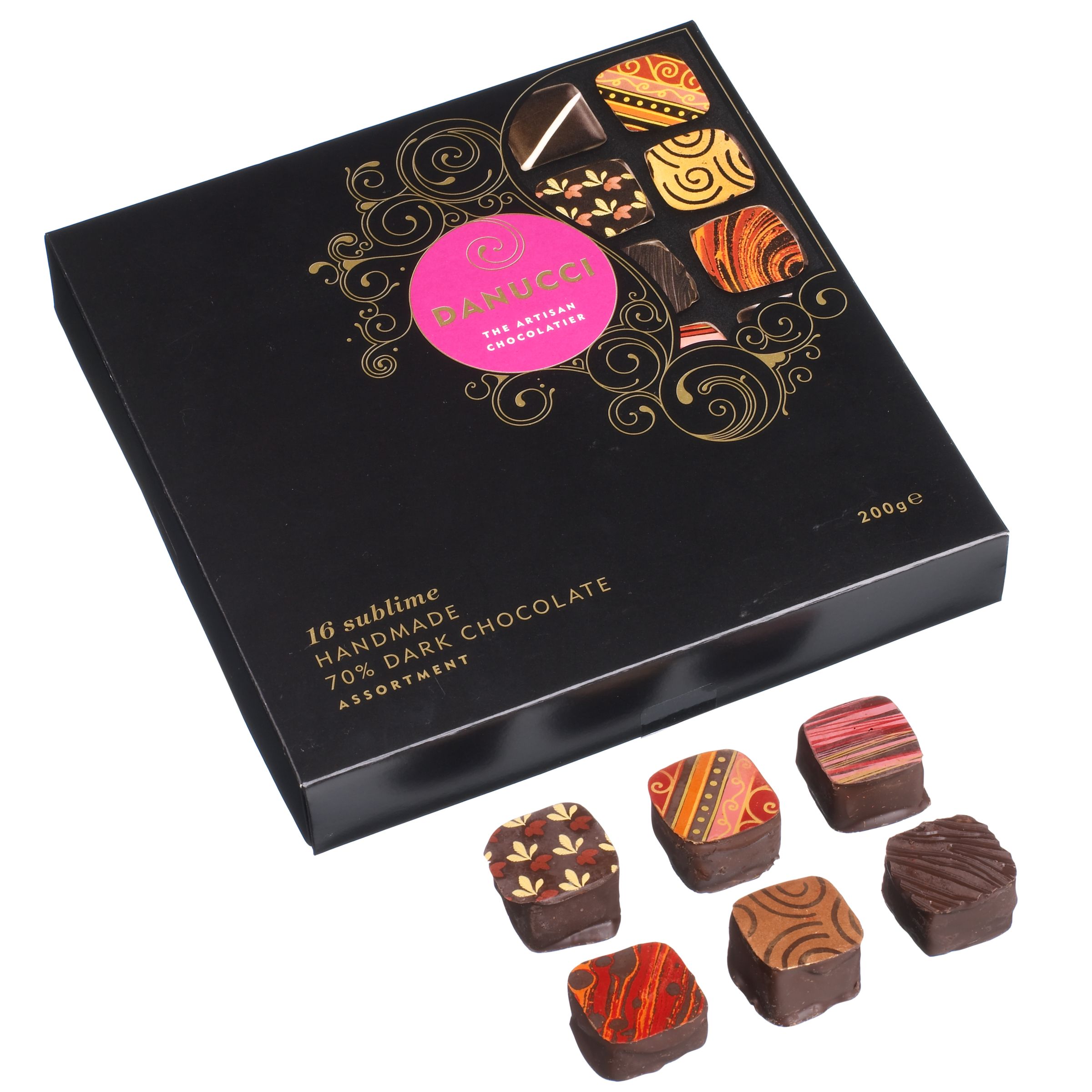 Danucci Dark Chocolate Assortment 200g