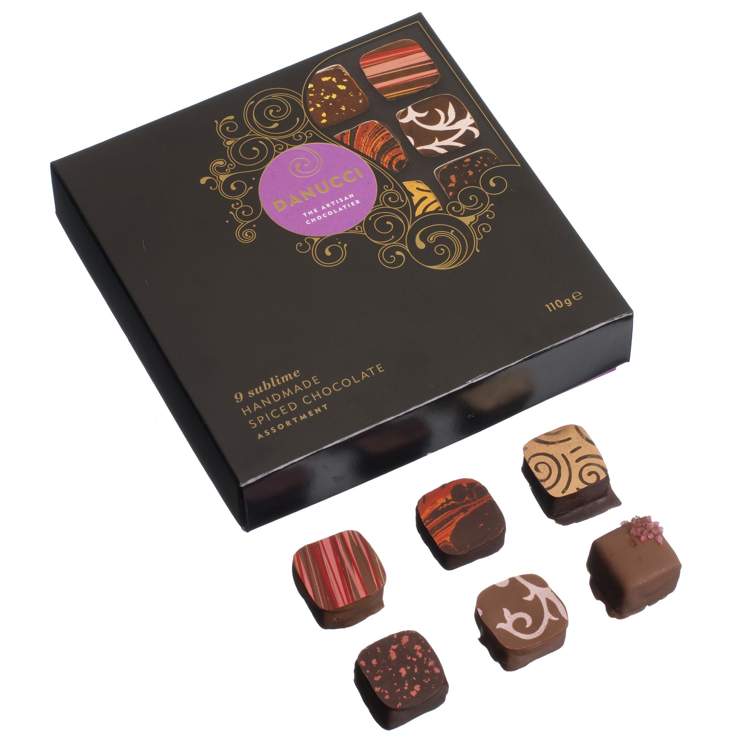 Danucci Spiced Chocolate Assortment 105g