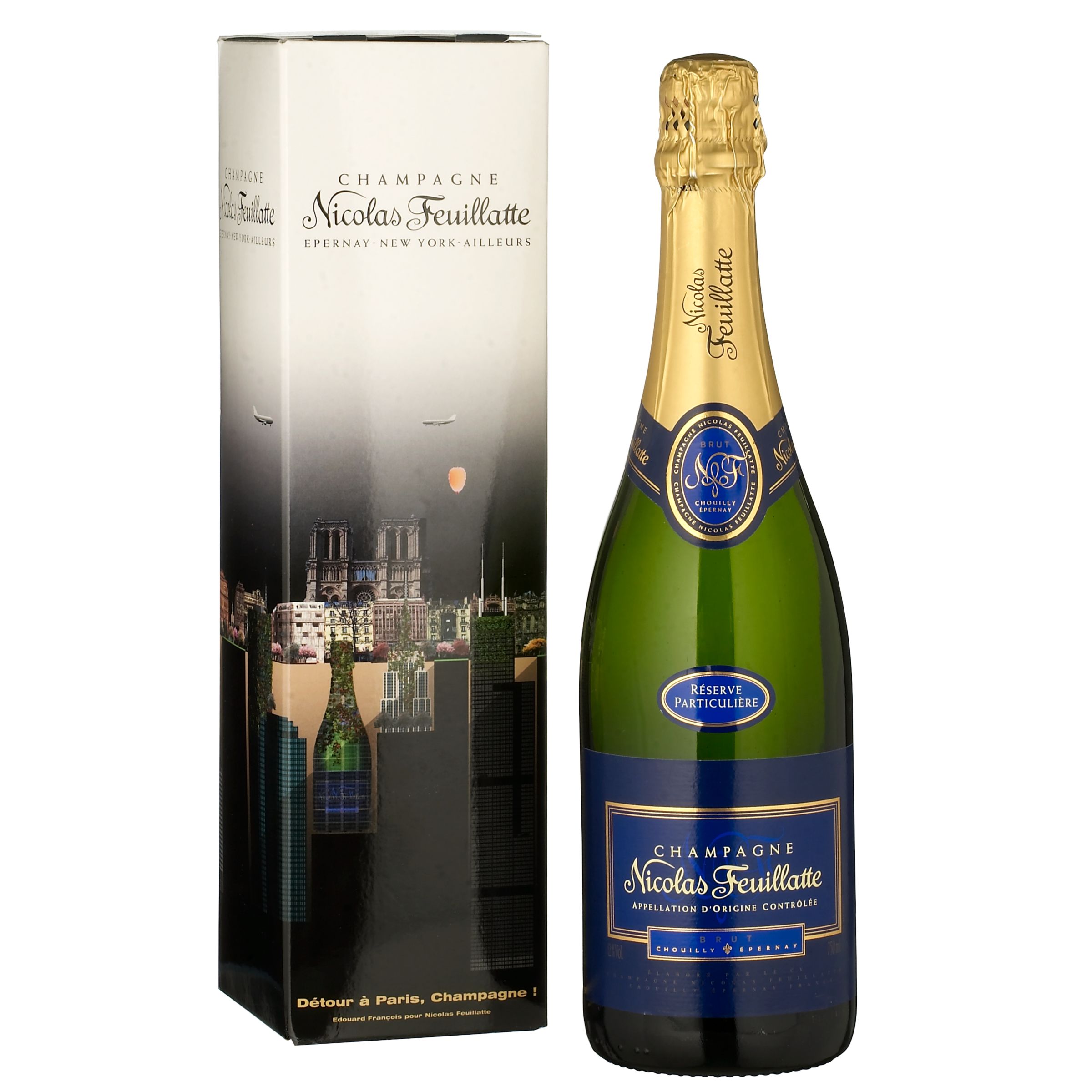 Nicolas Feuillatte Francois Champagne Gift Box 75cl