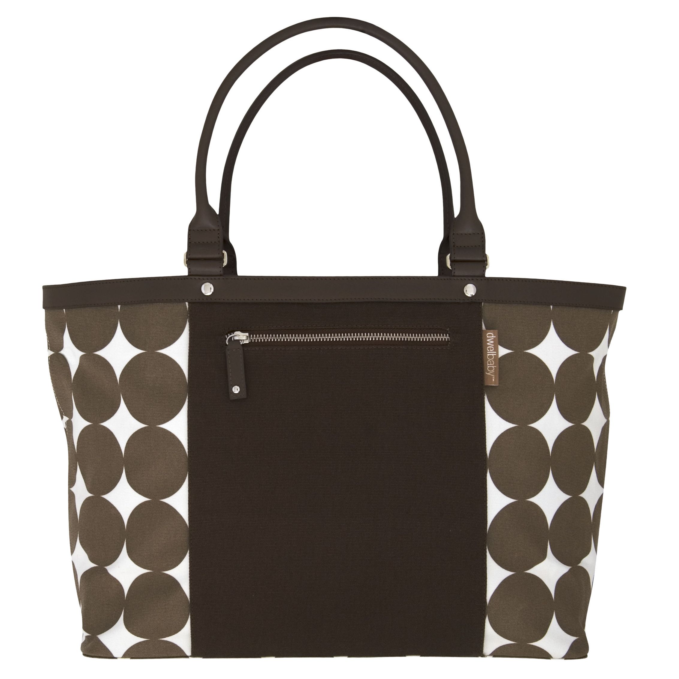 Dwell Tote Spot Changing Bag Chocolate