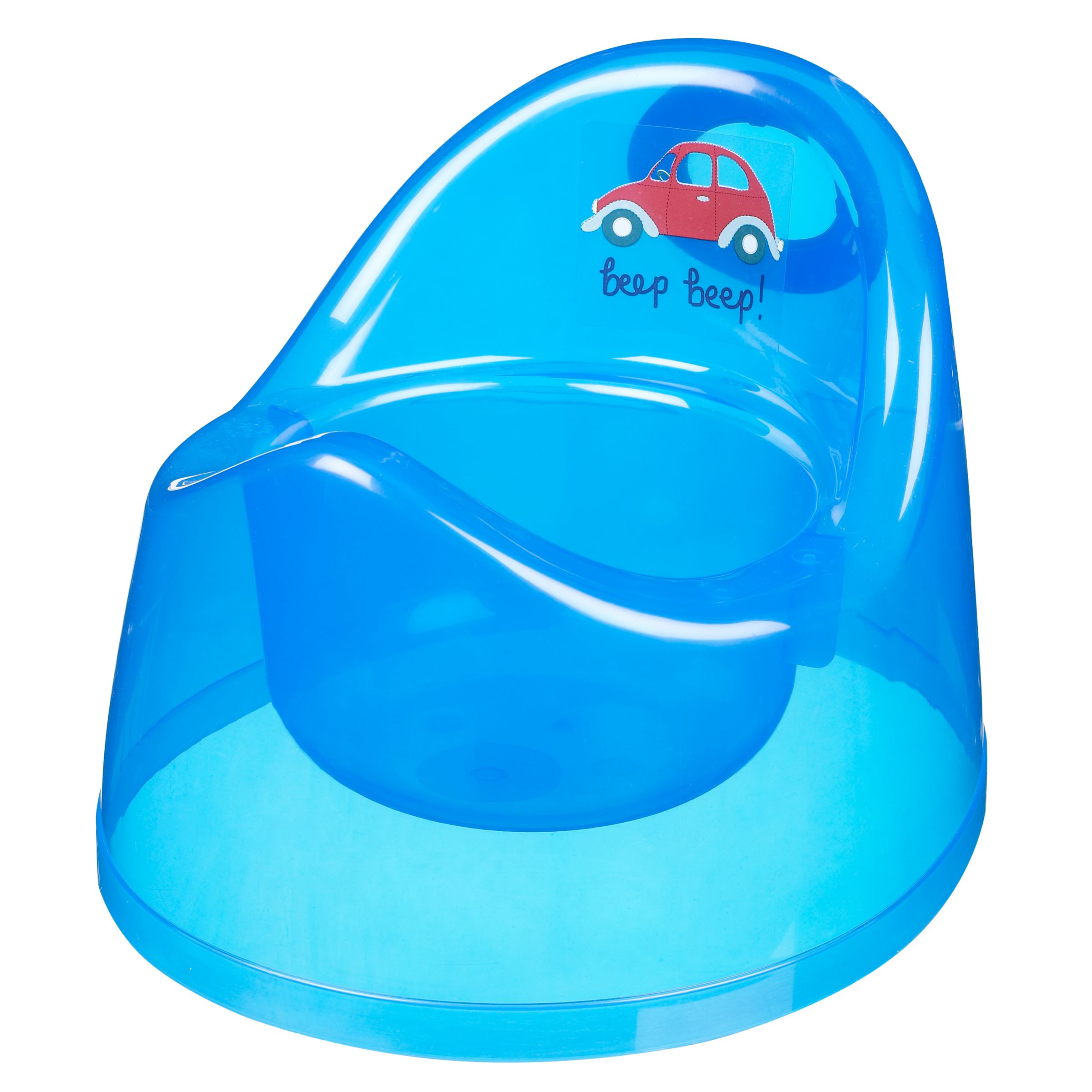 John Lewis Beep Beep Potty, Blue