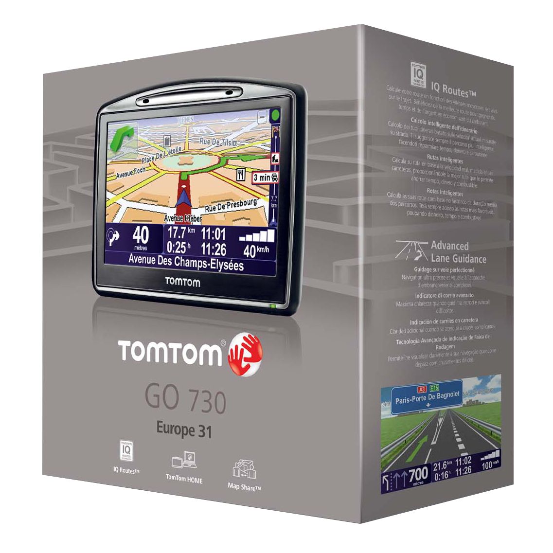 TomTom GO 730 GPS Navigation System