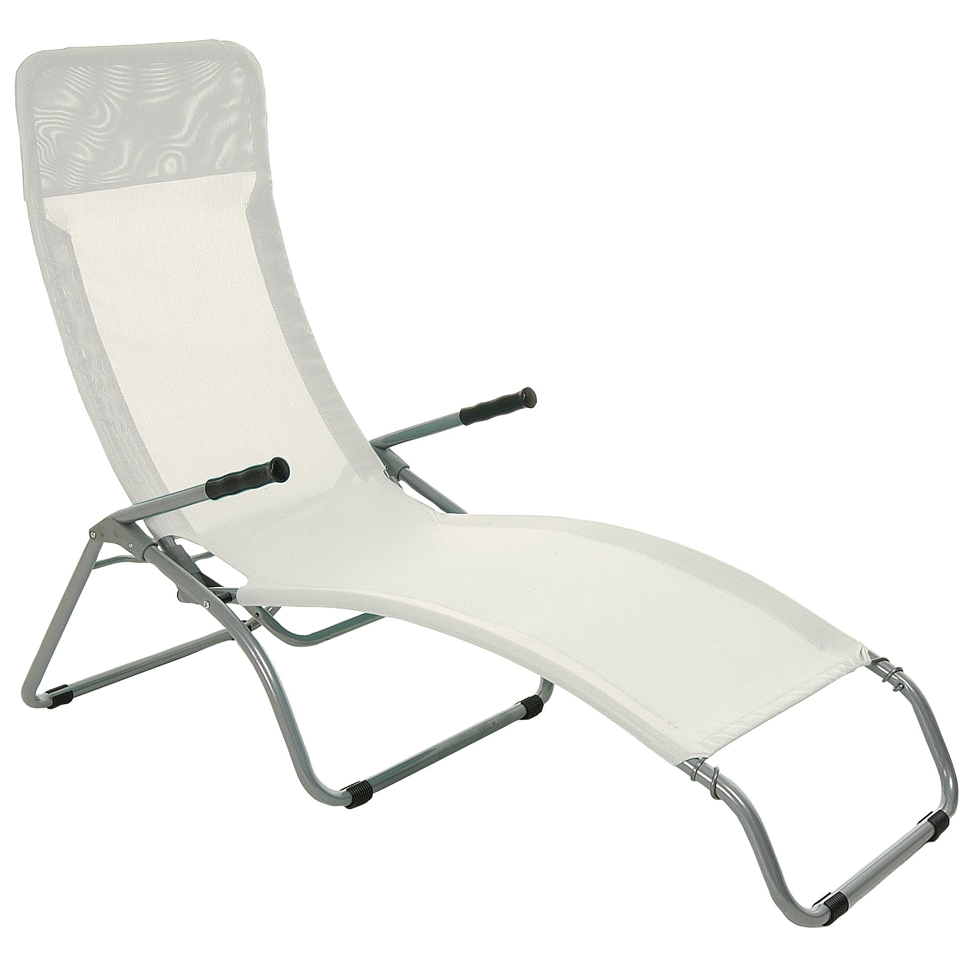 Samba Sunlounger, White