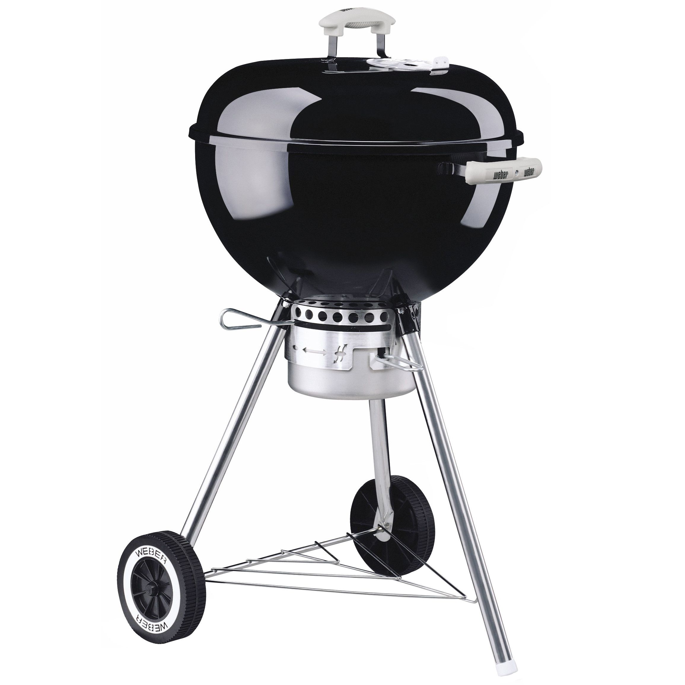 Weber One Touch Gold Charcoal Barbecue, 47cm, Black