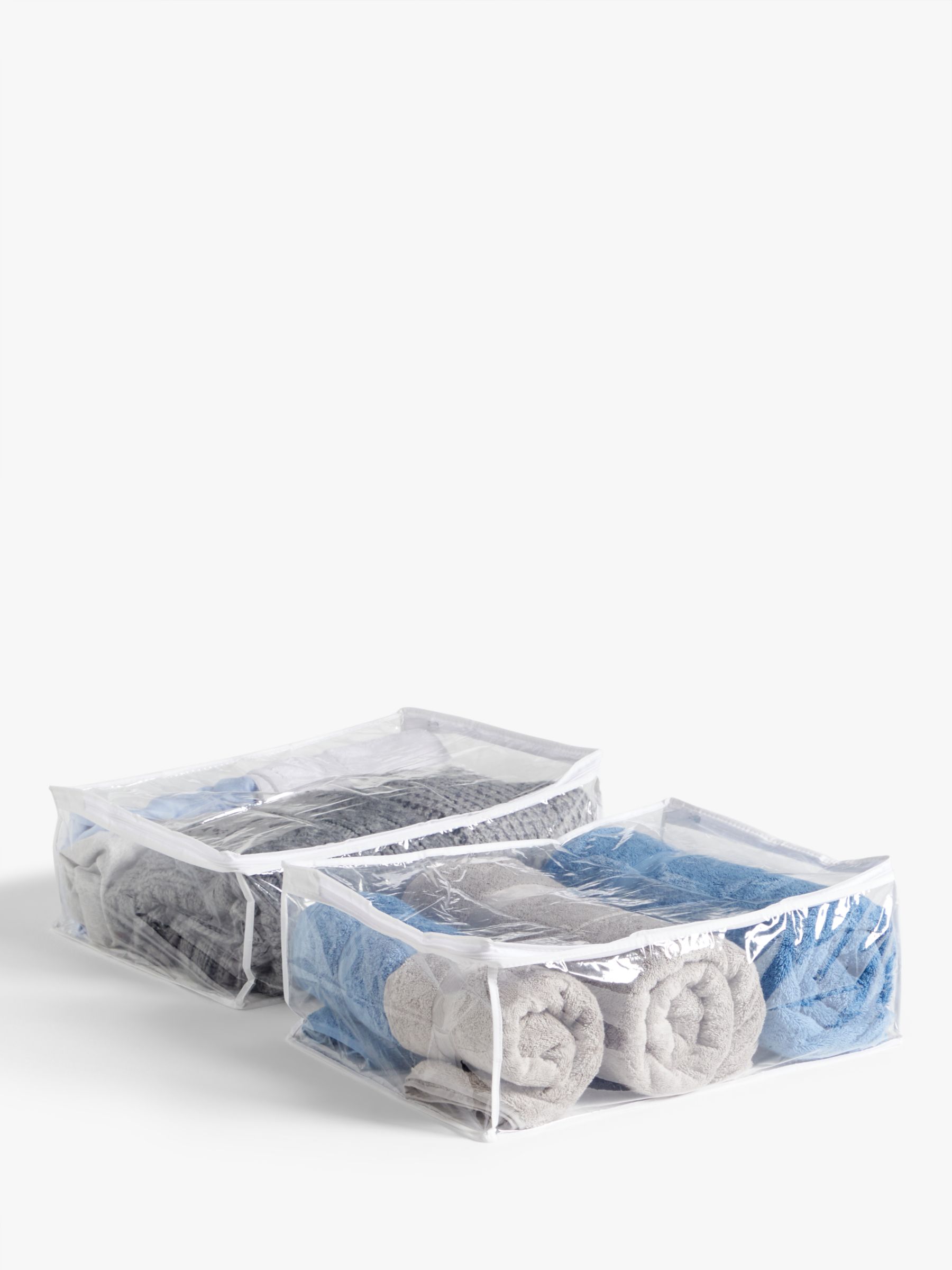 Transparent Blanket Bags Pack of 2