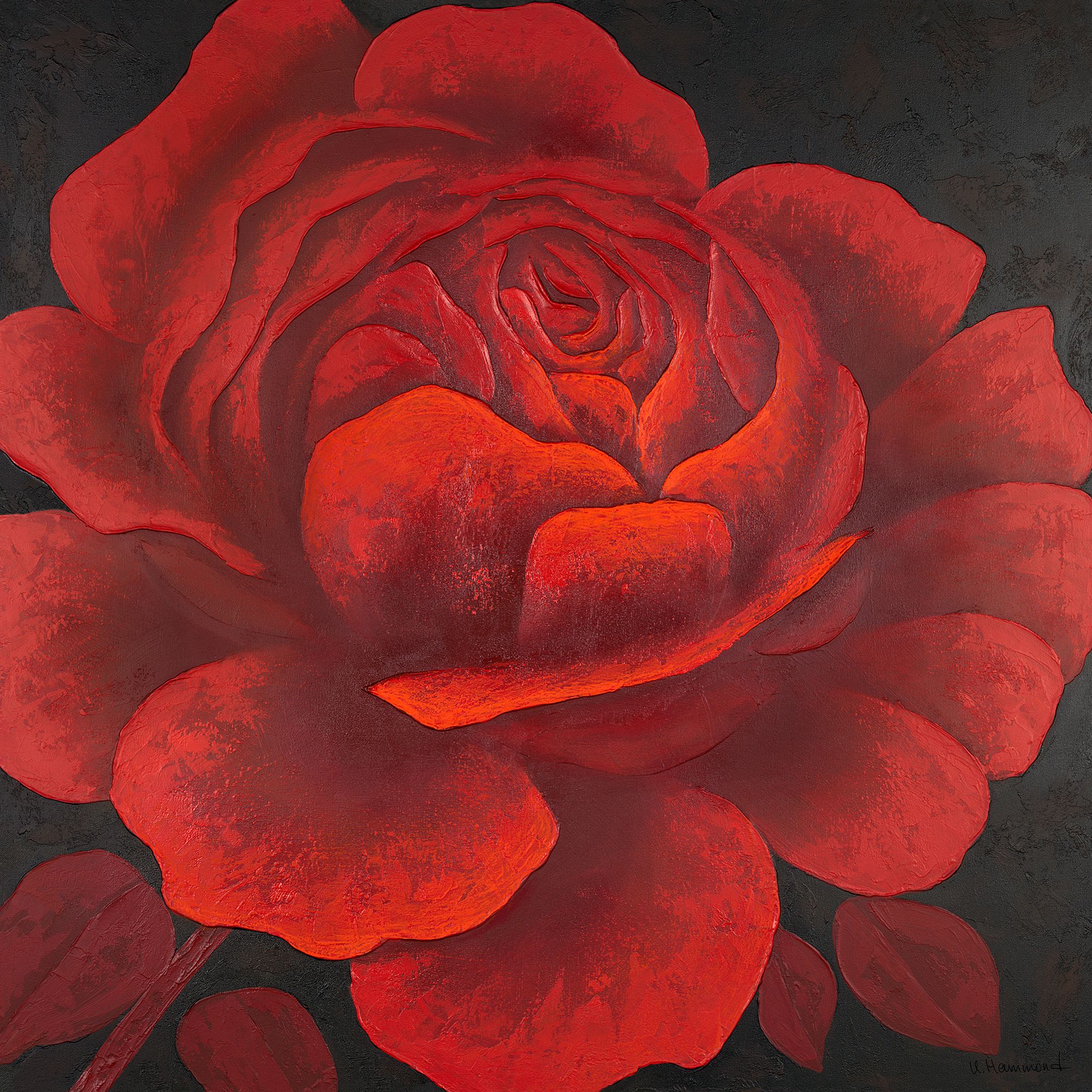 Love Song Print 40x40cm