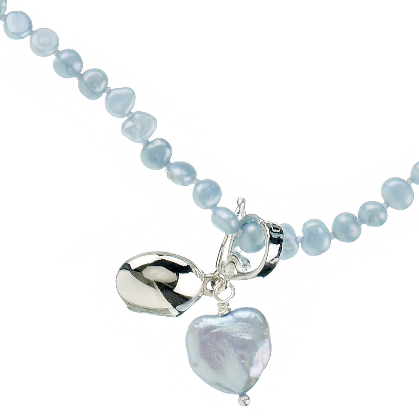 Martick Jewellery Blue Pearl Necklace, MJ1589