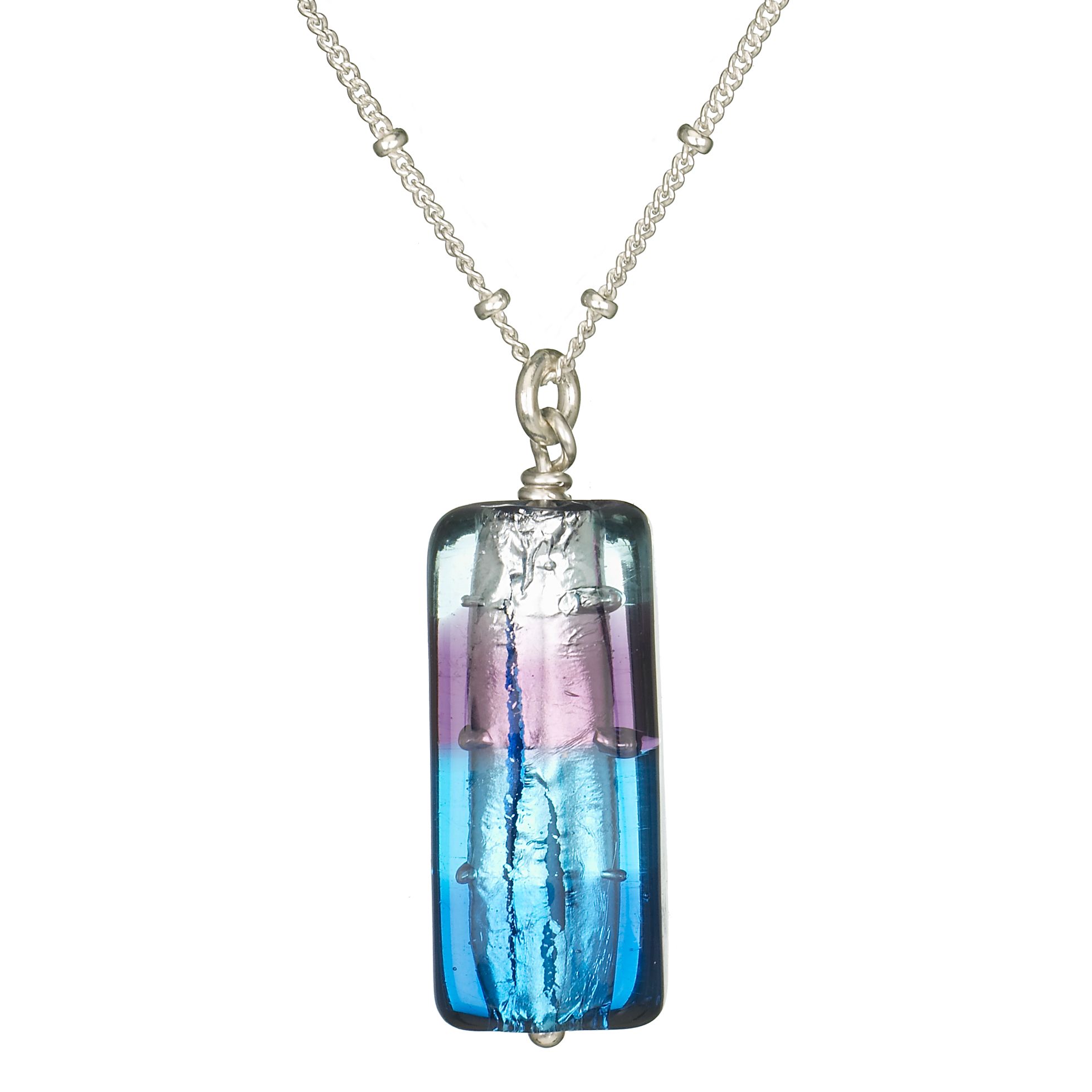 Martick Jewellery Rainbow Pendant, Blue, MJ190P