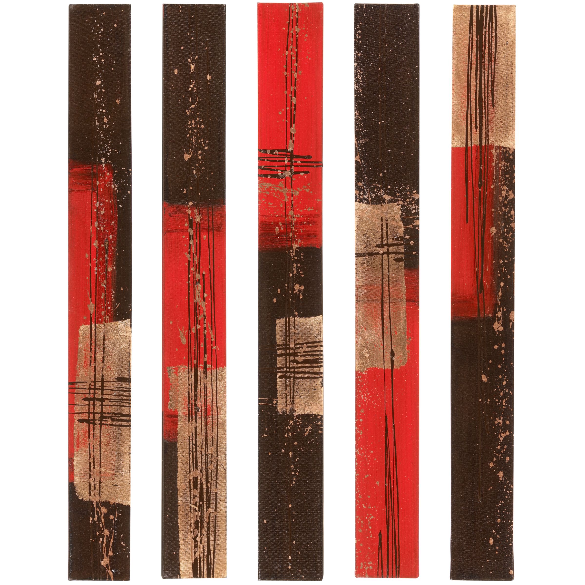 Red Egg Art Bars Set of 5