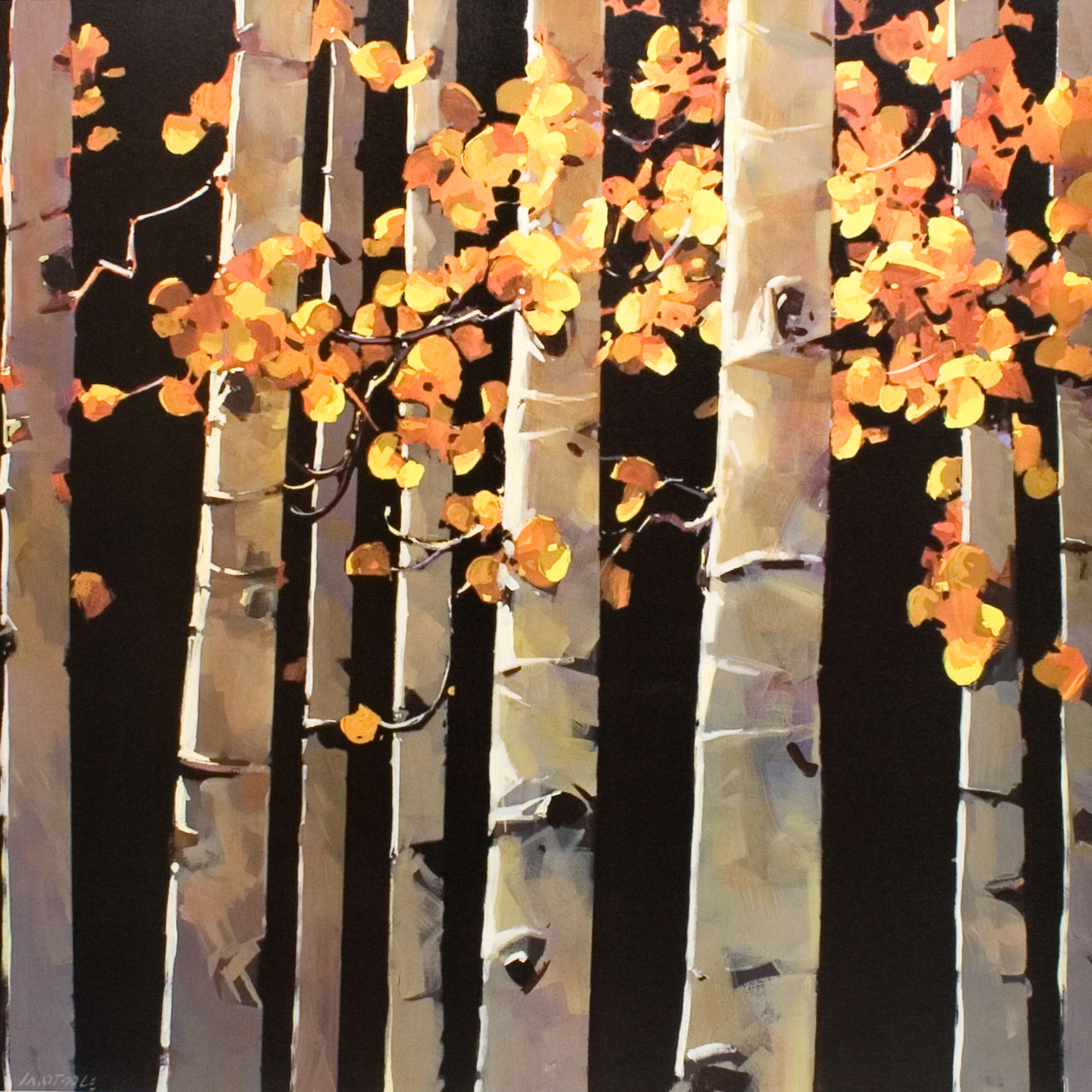 Aspen Grove Print, 90x90cm furniture
