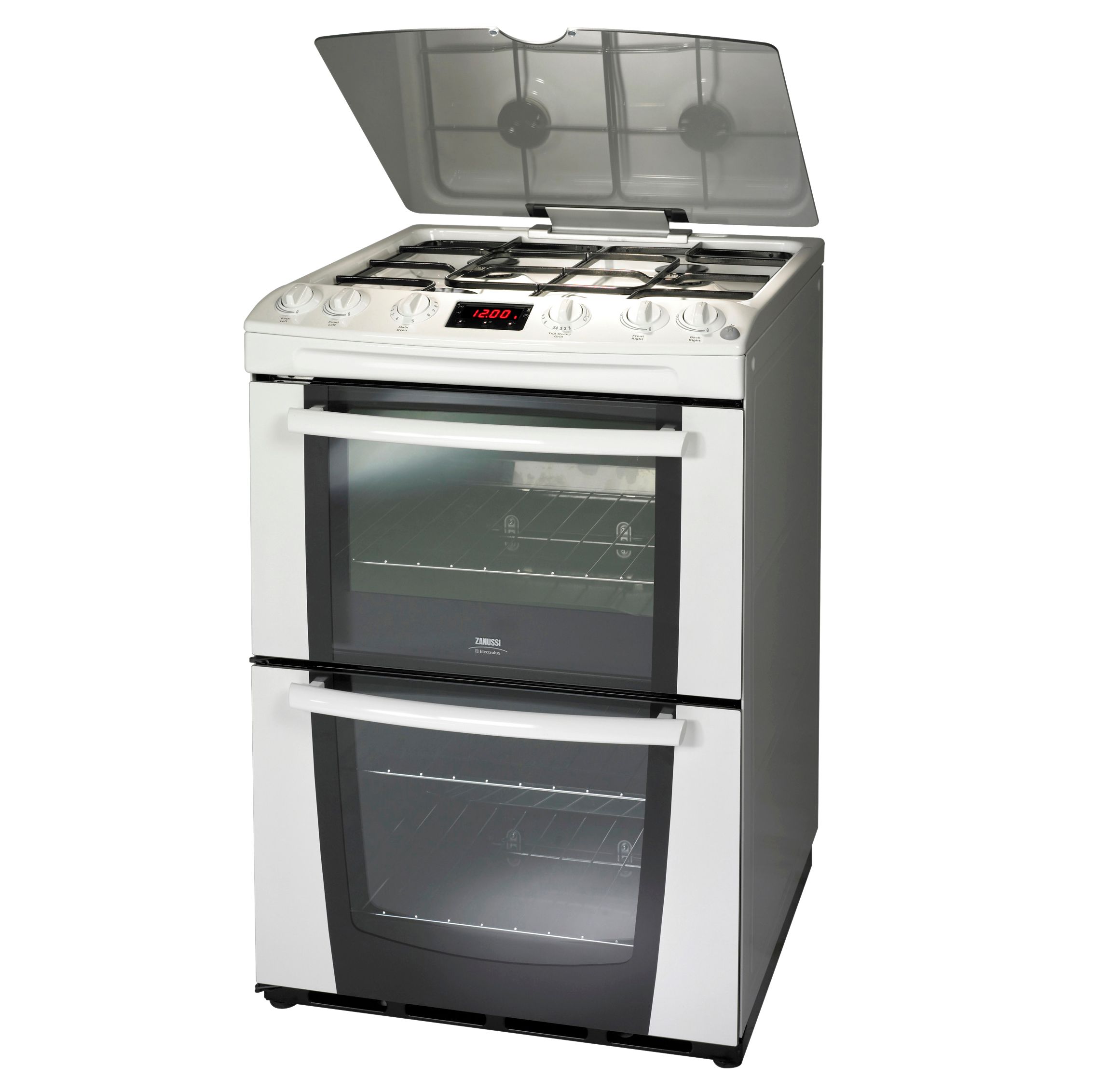 Zanussi ZKG6040WFN Gas Cooker White