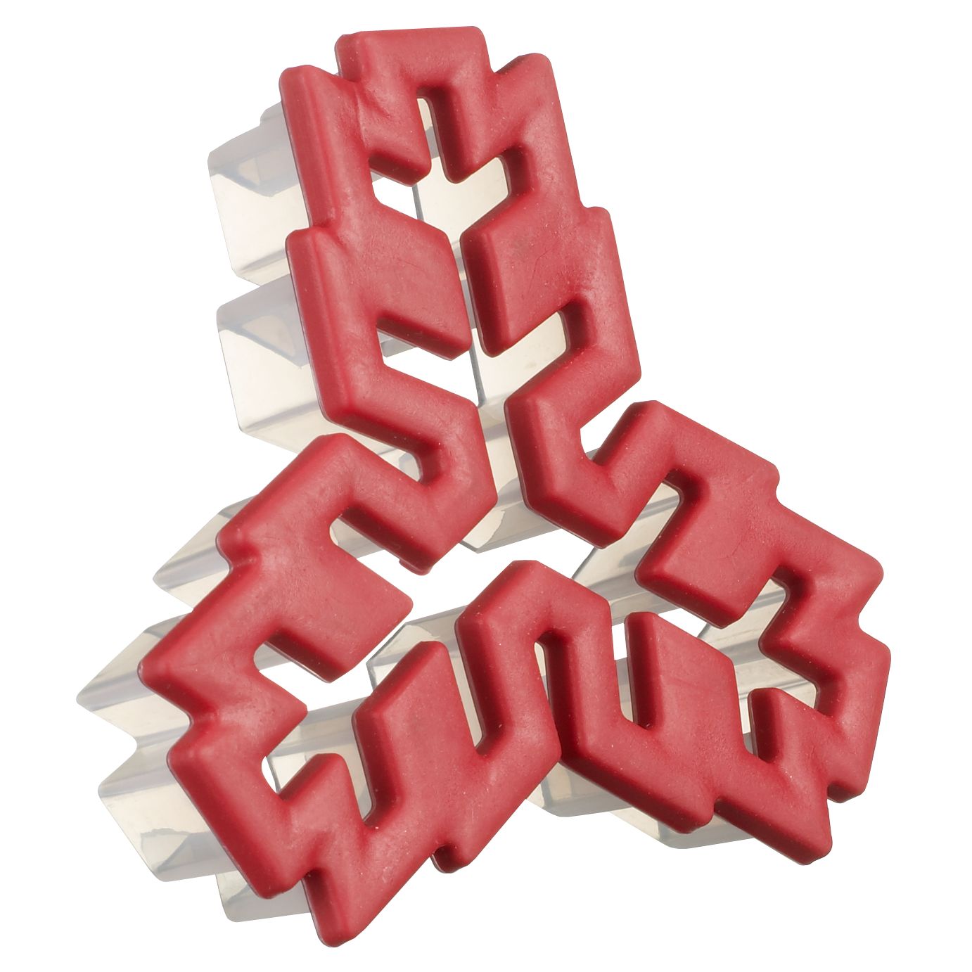 John Lewis Red Snowflake Cookie Cutter