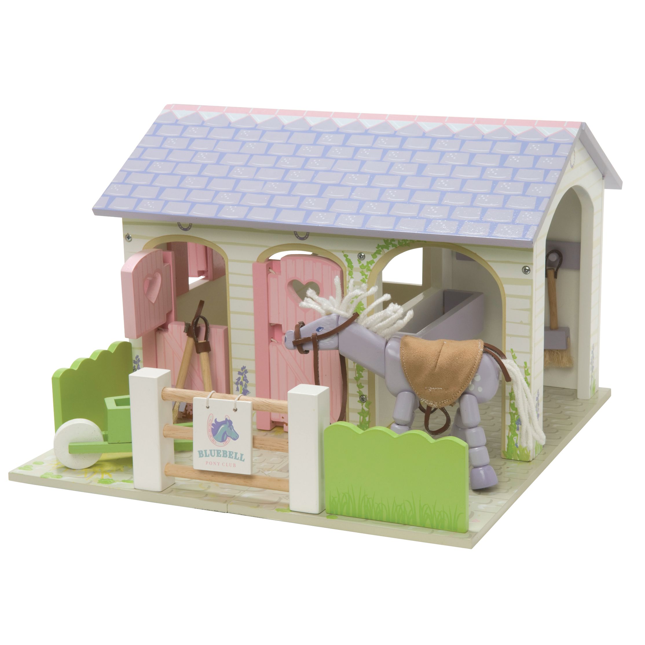 Le Toy Van Bluebell Pony and Stables