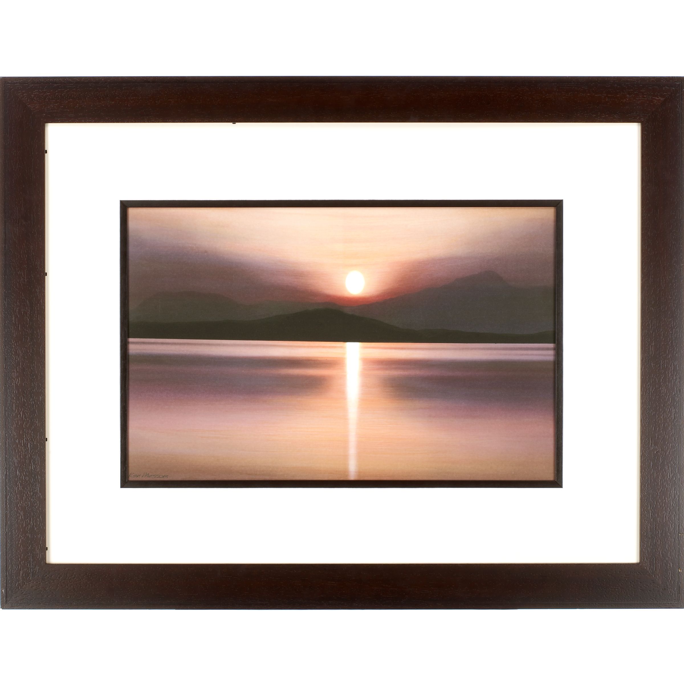 Distant Sunset Print 68x88cm