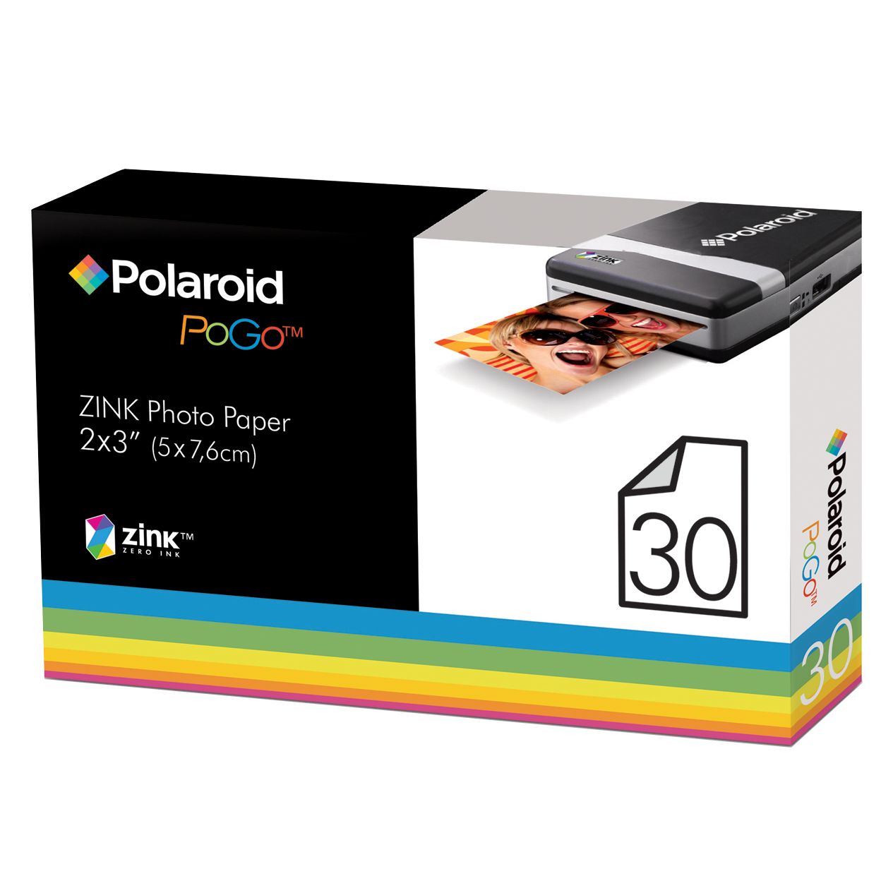 Polaroid PoGo&trade; Media Paper, 30 Sheets