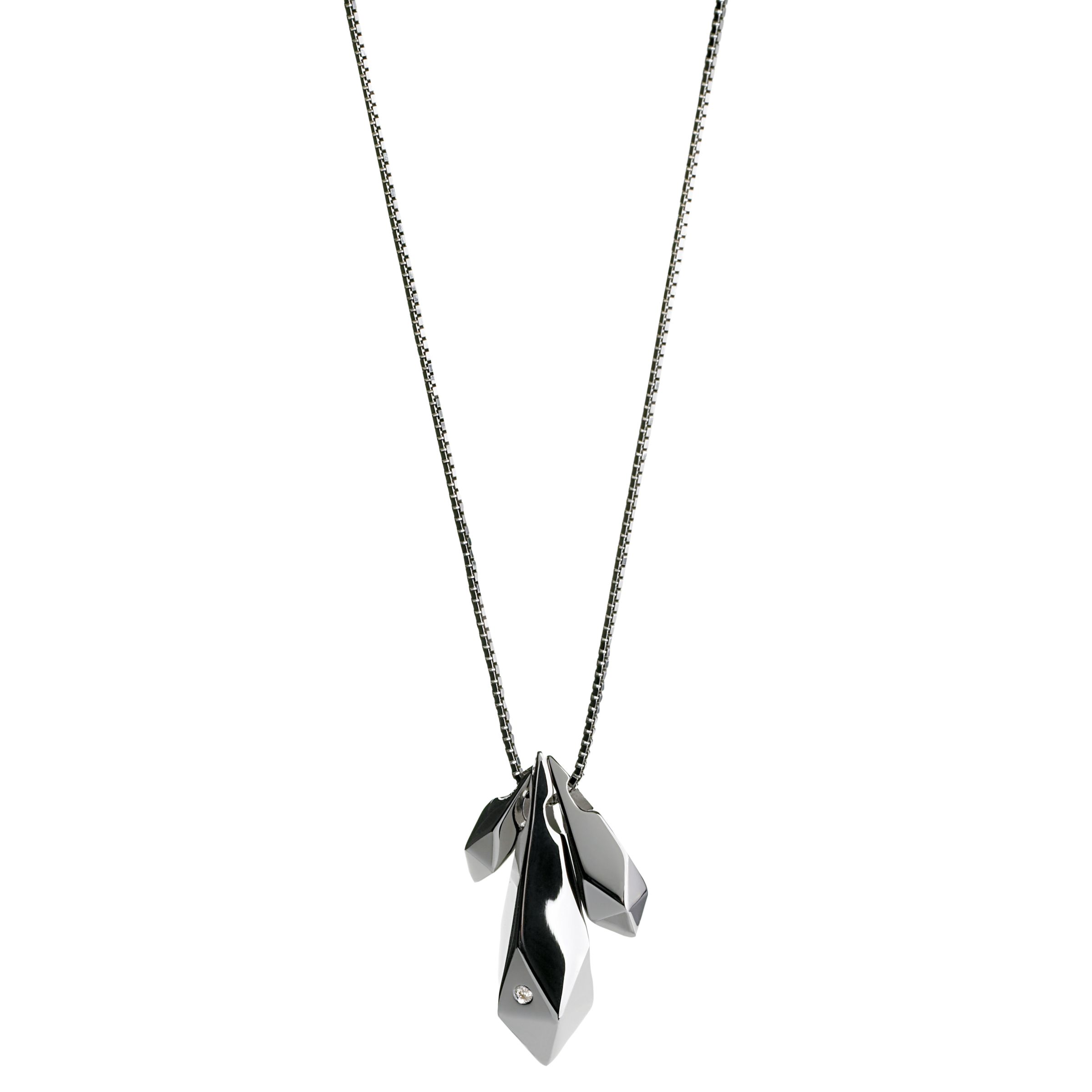 Hot Diamonds Medusa Silver 3 Drop Necklace