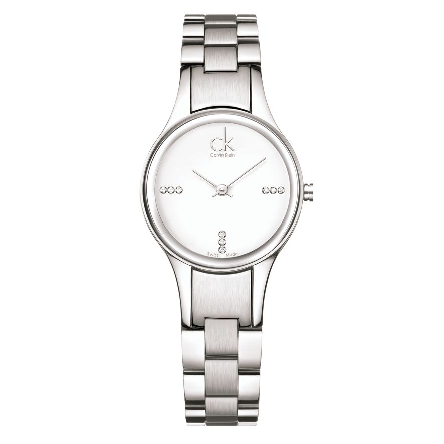 CK K4323112 White Dial Womens Watch