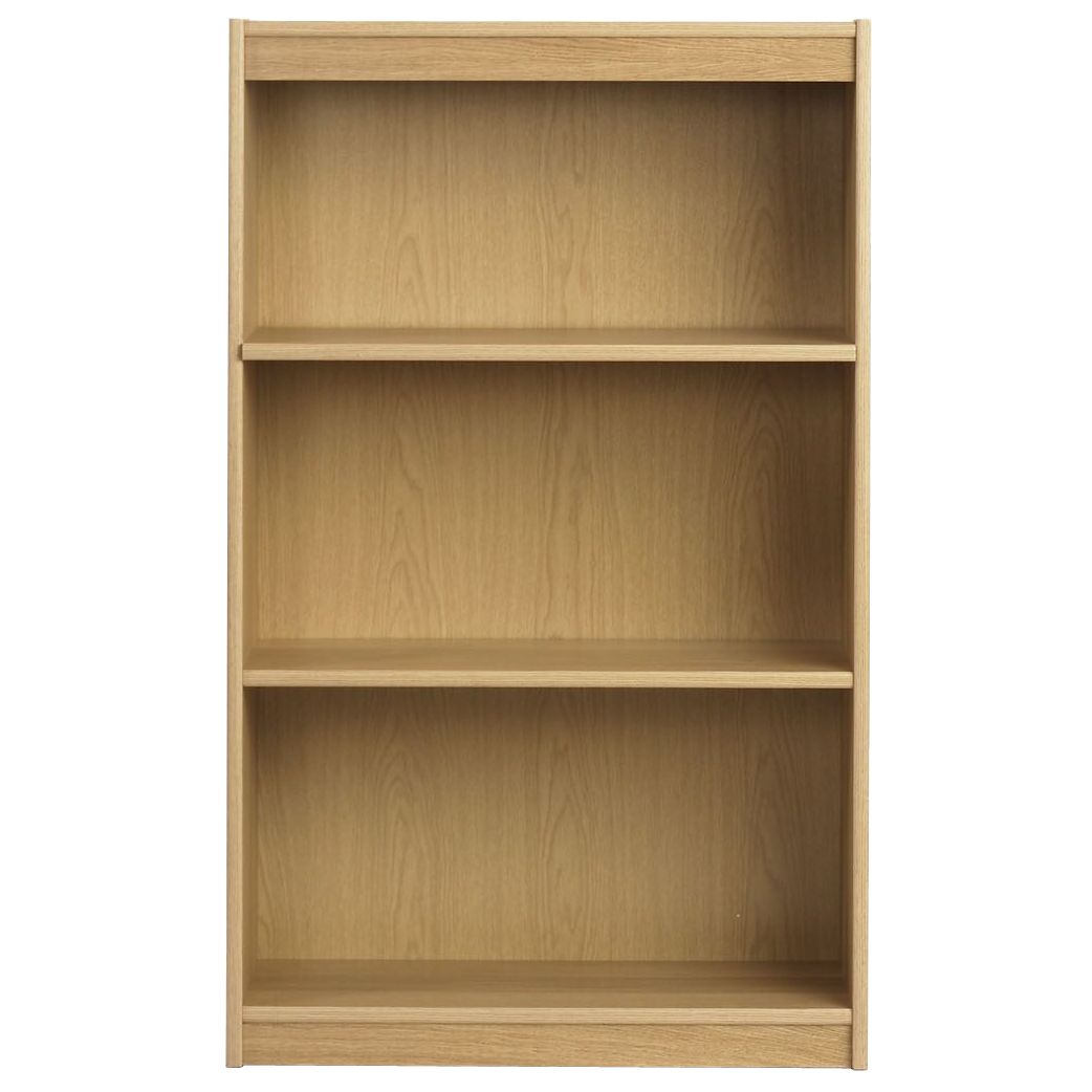 John Lewis Agatha Low Wide Bookcase, Oak