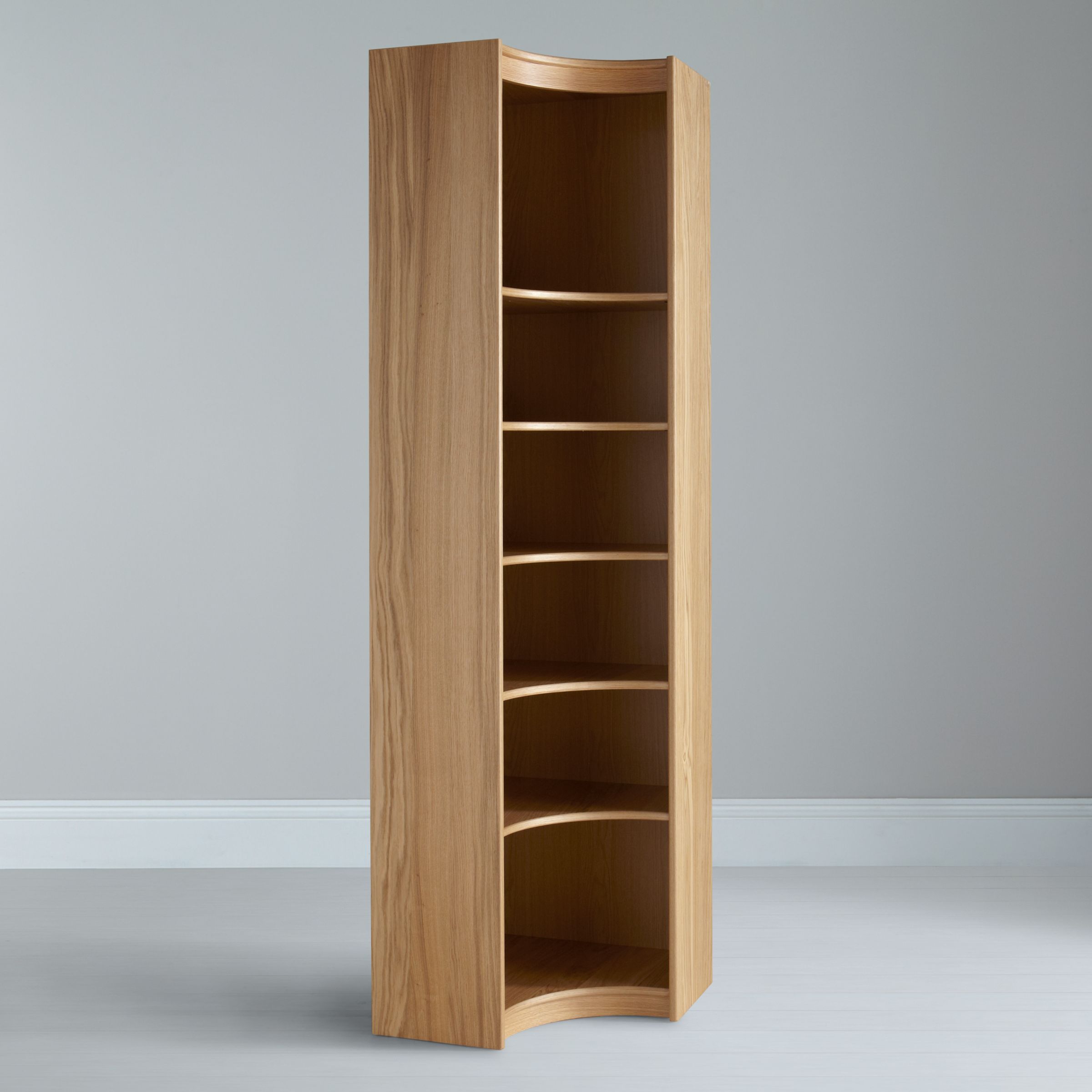 John Lewis Agatha Inside Corner Unit, Oak