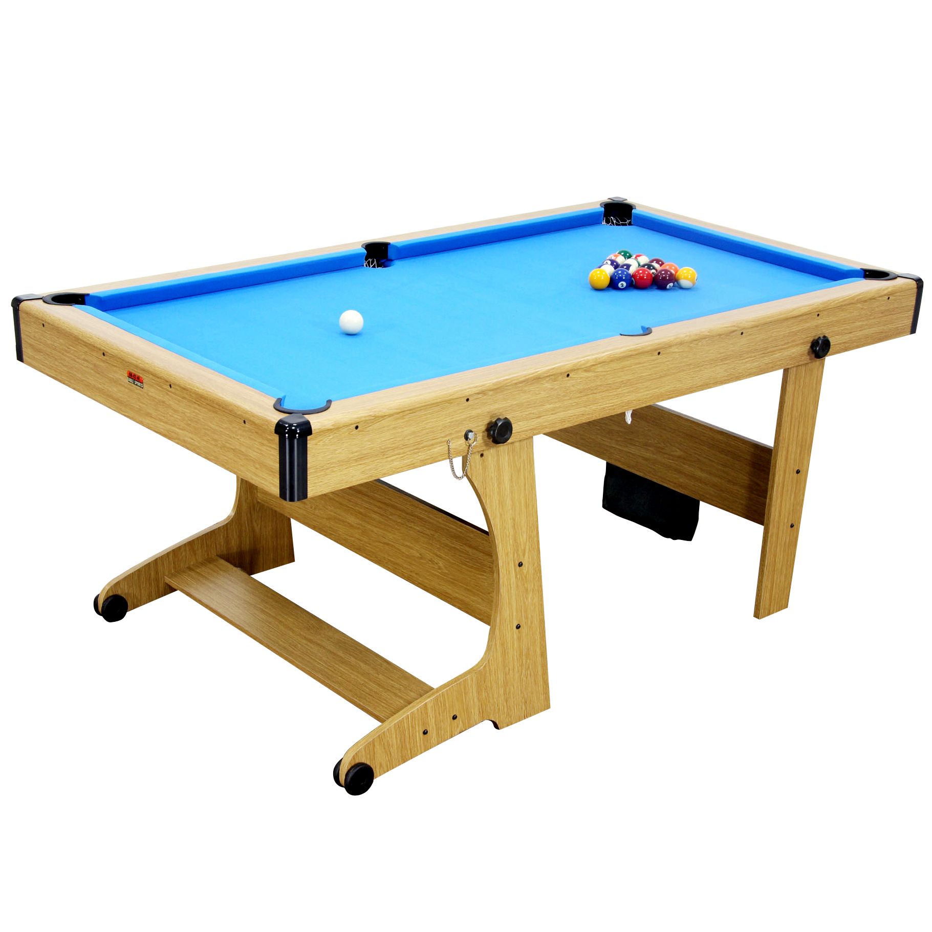 BCE 6ft Folding Pool/Dart/Table Tennis Table