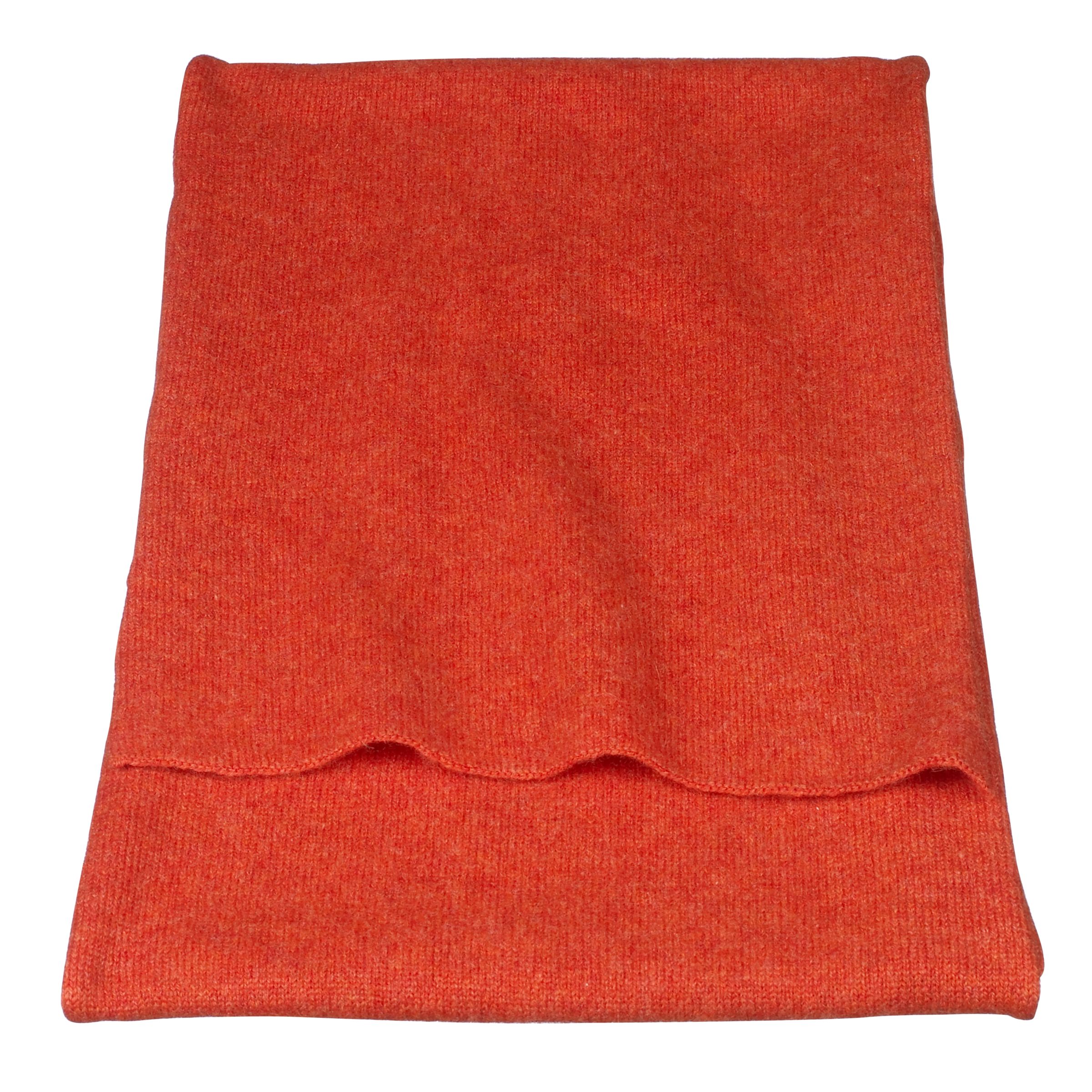 Johnstons for John Lewis Cashmere Scarf, Orange