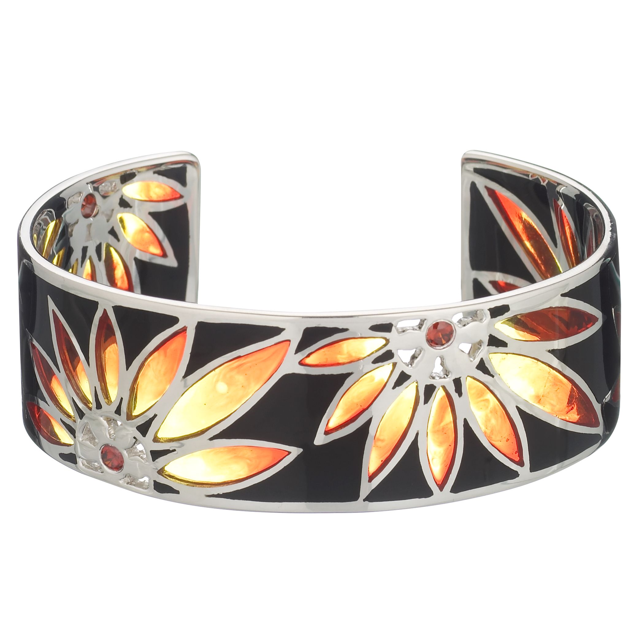 JouJou Resin Fireflower Bracelet, Multicoloured