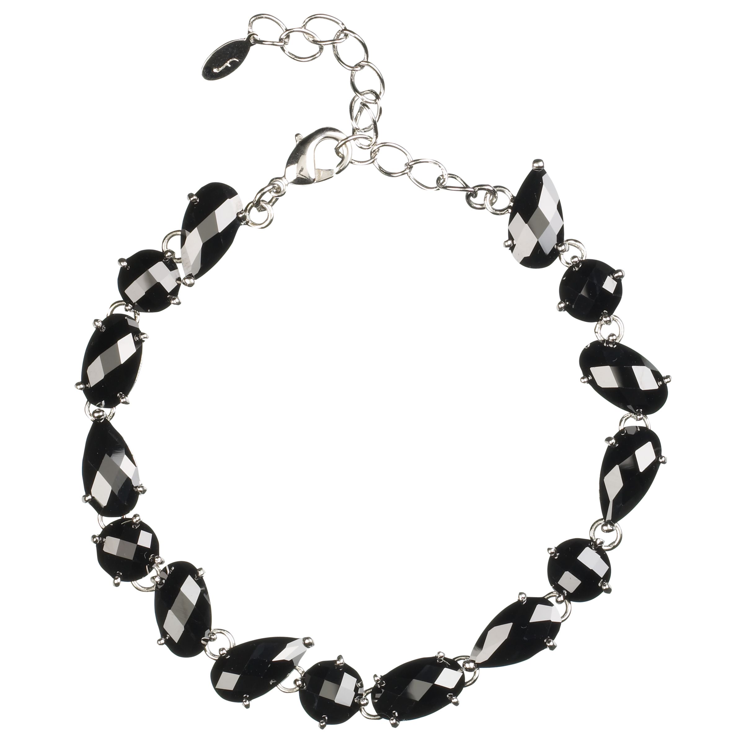 Finesse Cubic Zirconia Bracelet, Black