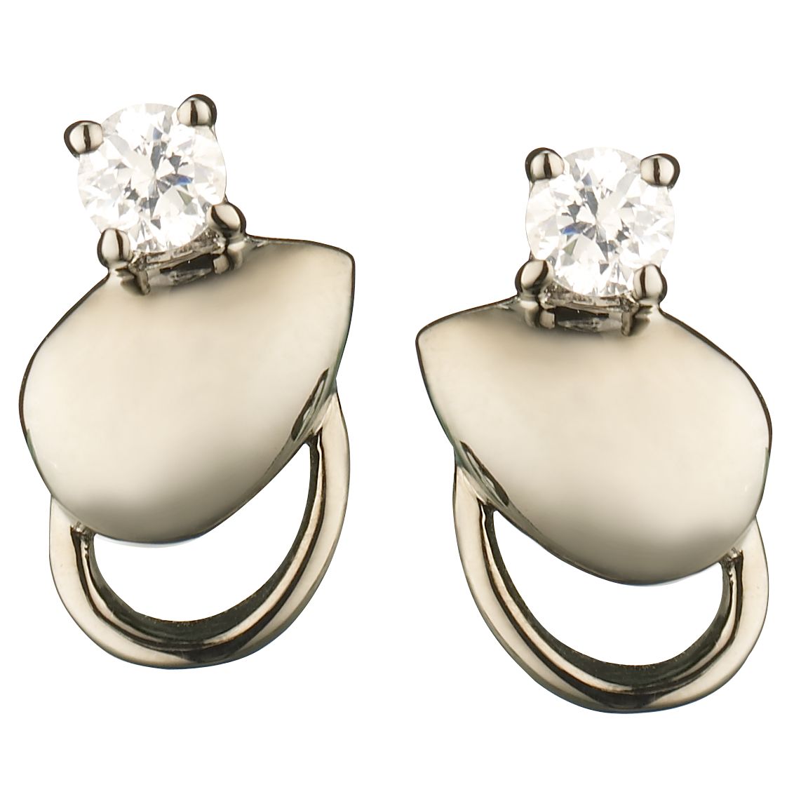 Finesse Cubic Zirconia Stud Earrings