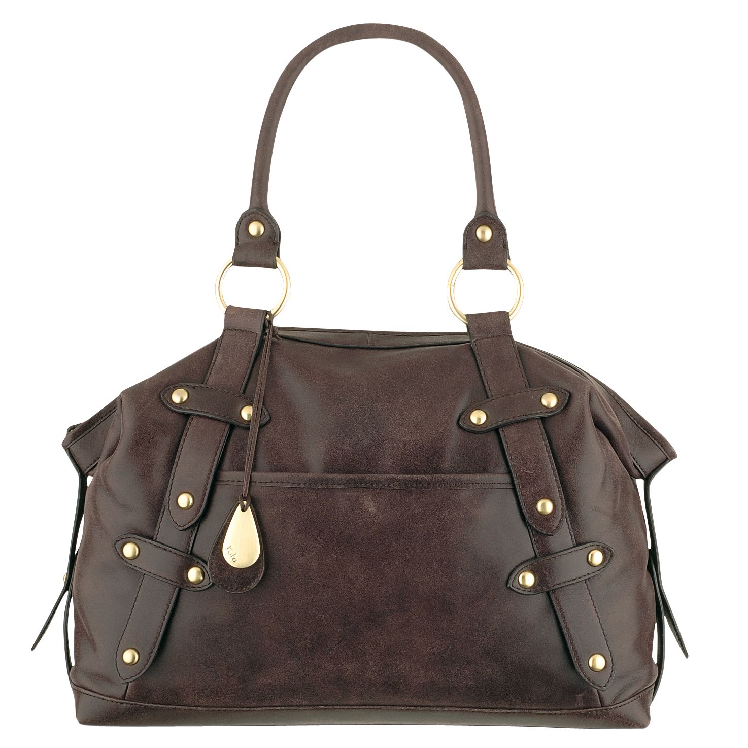 Tula Rambutan Tote Handbag, Brown