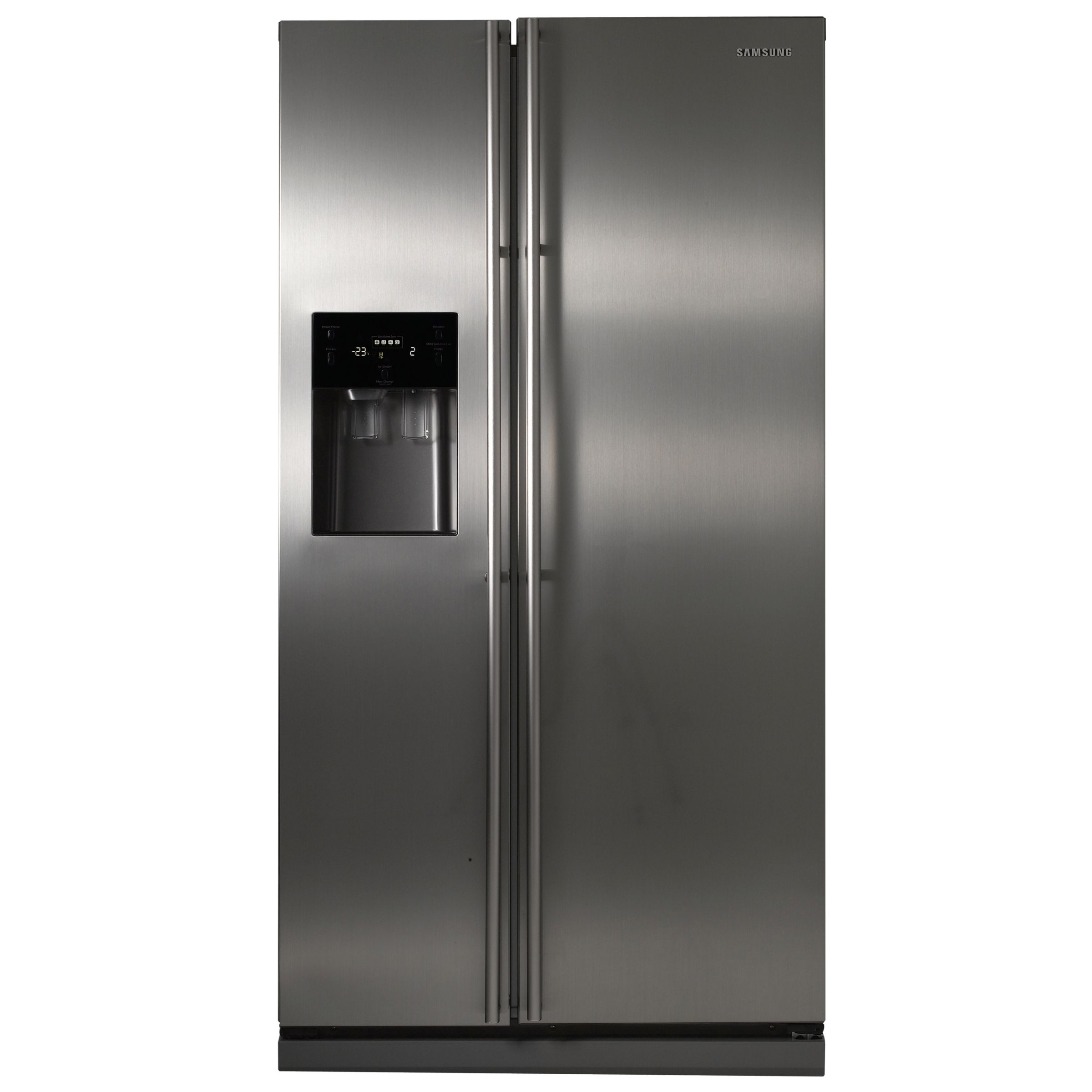 Samsung RSH1DBR Side by Side Fridge Freezer Stainless Steel