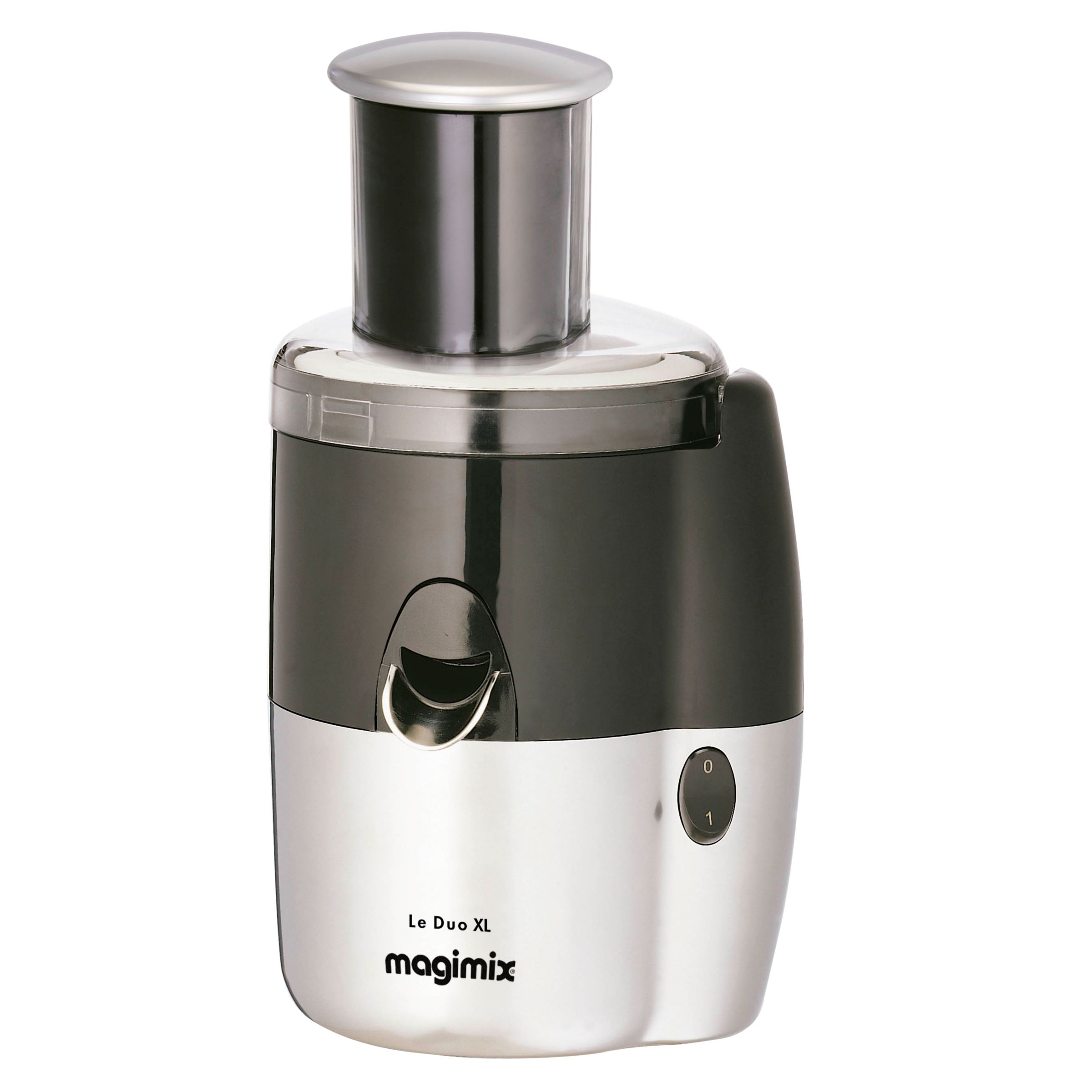 Magimix Le Duo XL Juice Extractor, Satin Steel at John Lewis