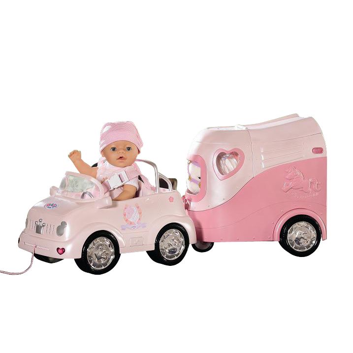 Baby Born Off-Roader and Horse Trailer