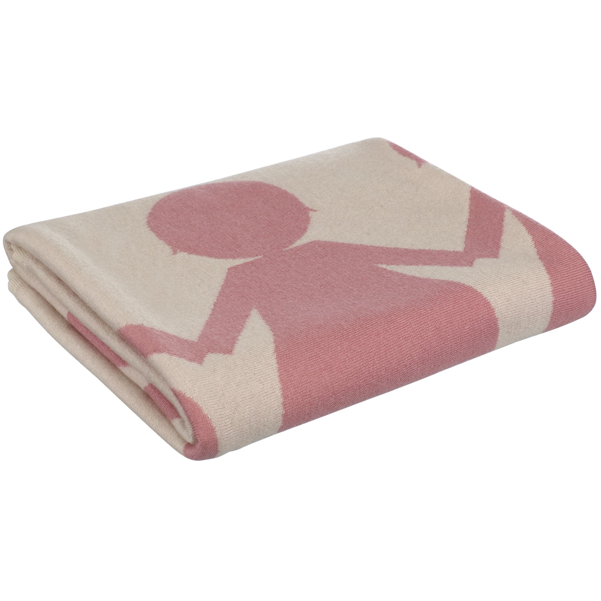 DwellStudio Cashmere Blanket, Pink