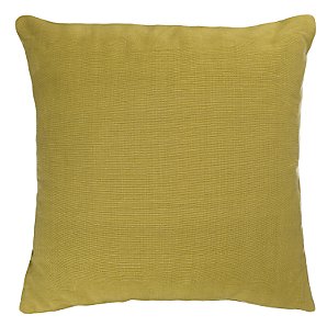 John Lewis Value Plain Cotton Cushion, Green