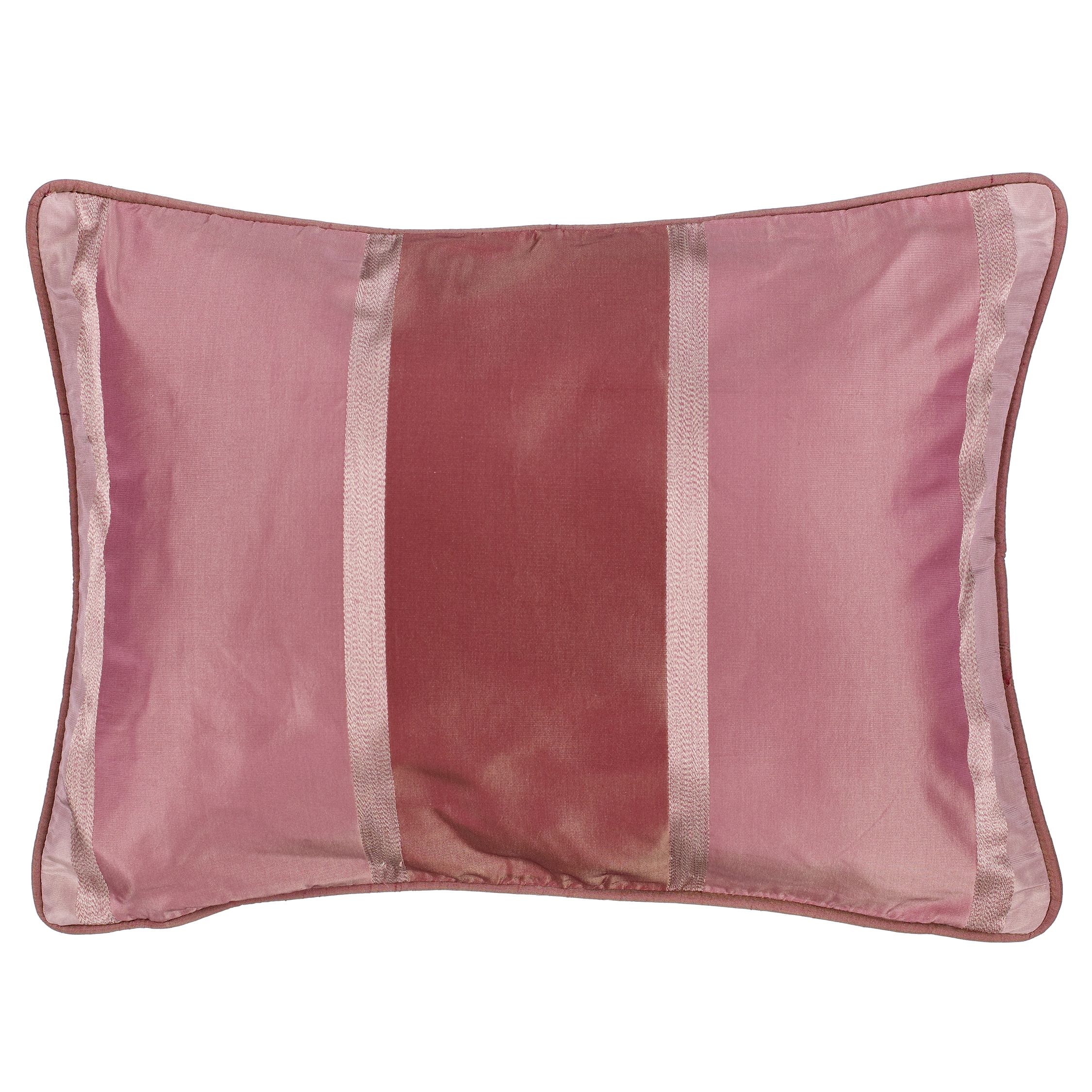 Tonal Stripe Cushion Wine