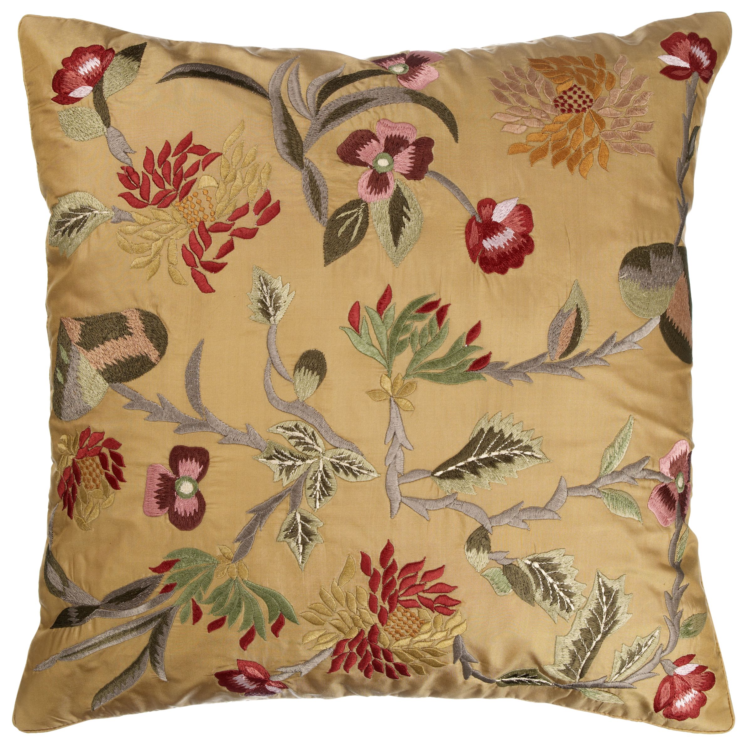 Chrysanthemum Cushion Gold