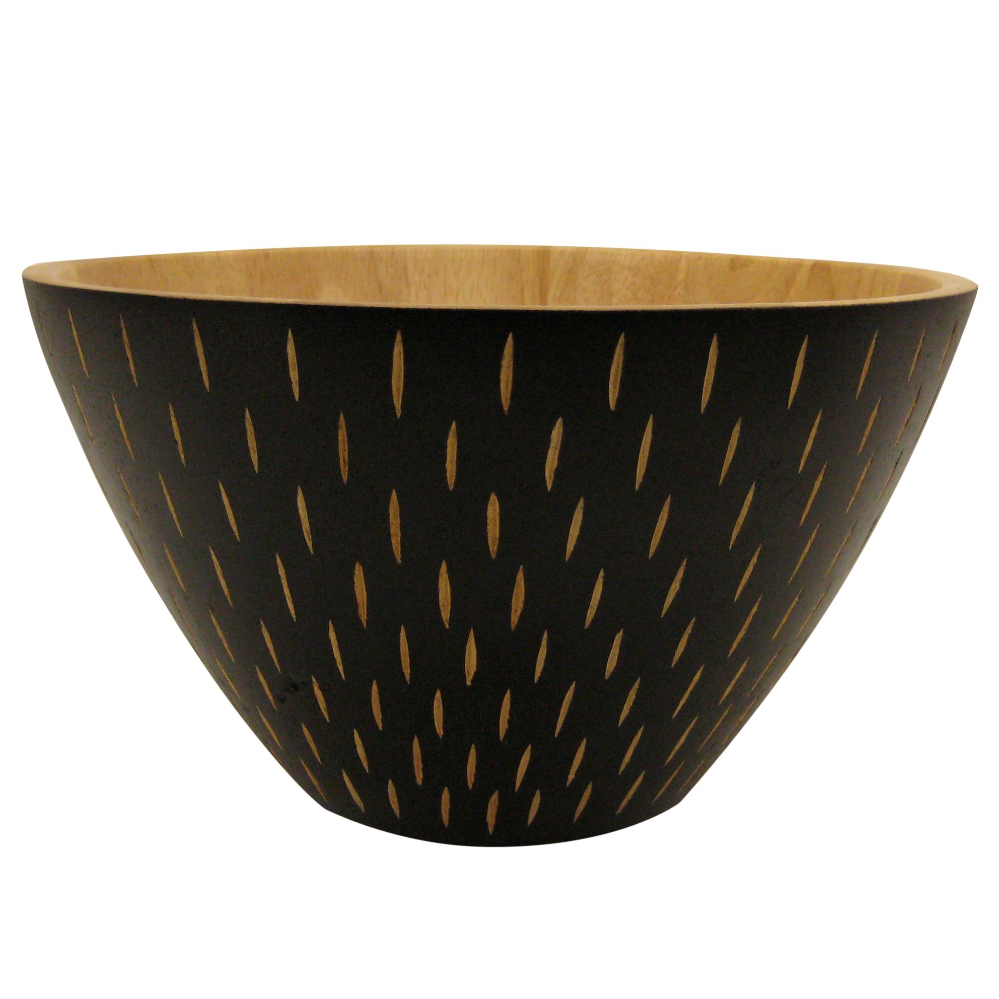 John Lewis Wood Salad Bowl Large
