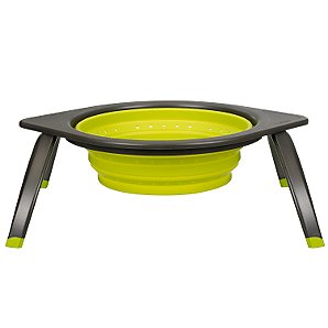 Chef'n Large Colander, Avocado at John Lewis