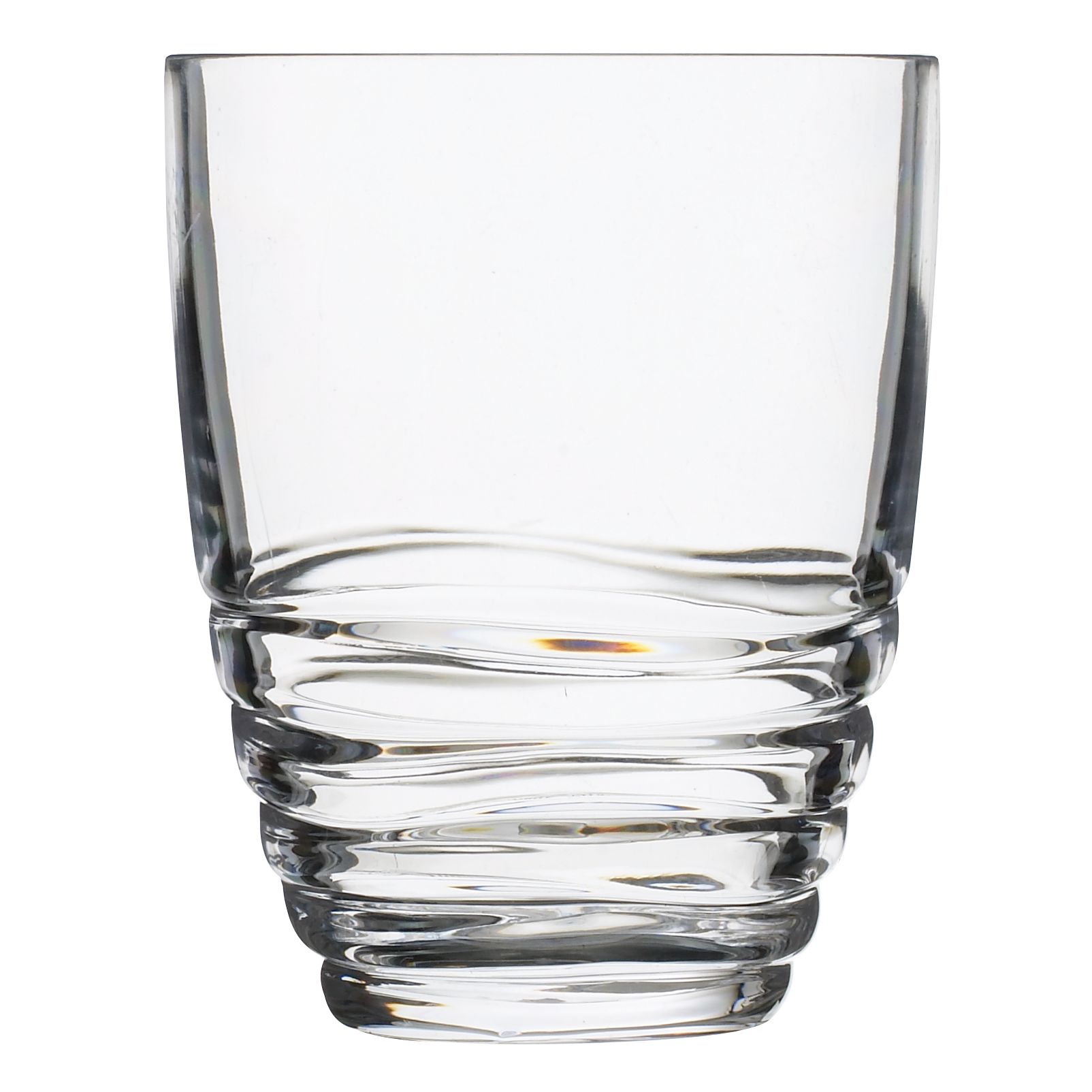 John Lewis Acrylic Wave Double Old-Fashioned Tumbler