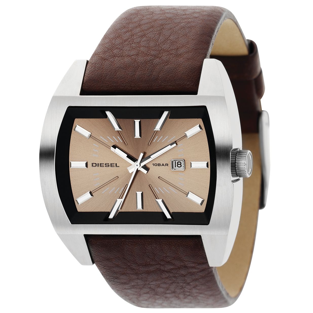 Diesel DZ1114 Men39s Leather Watch Brown