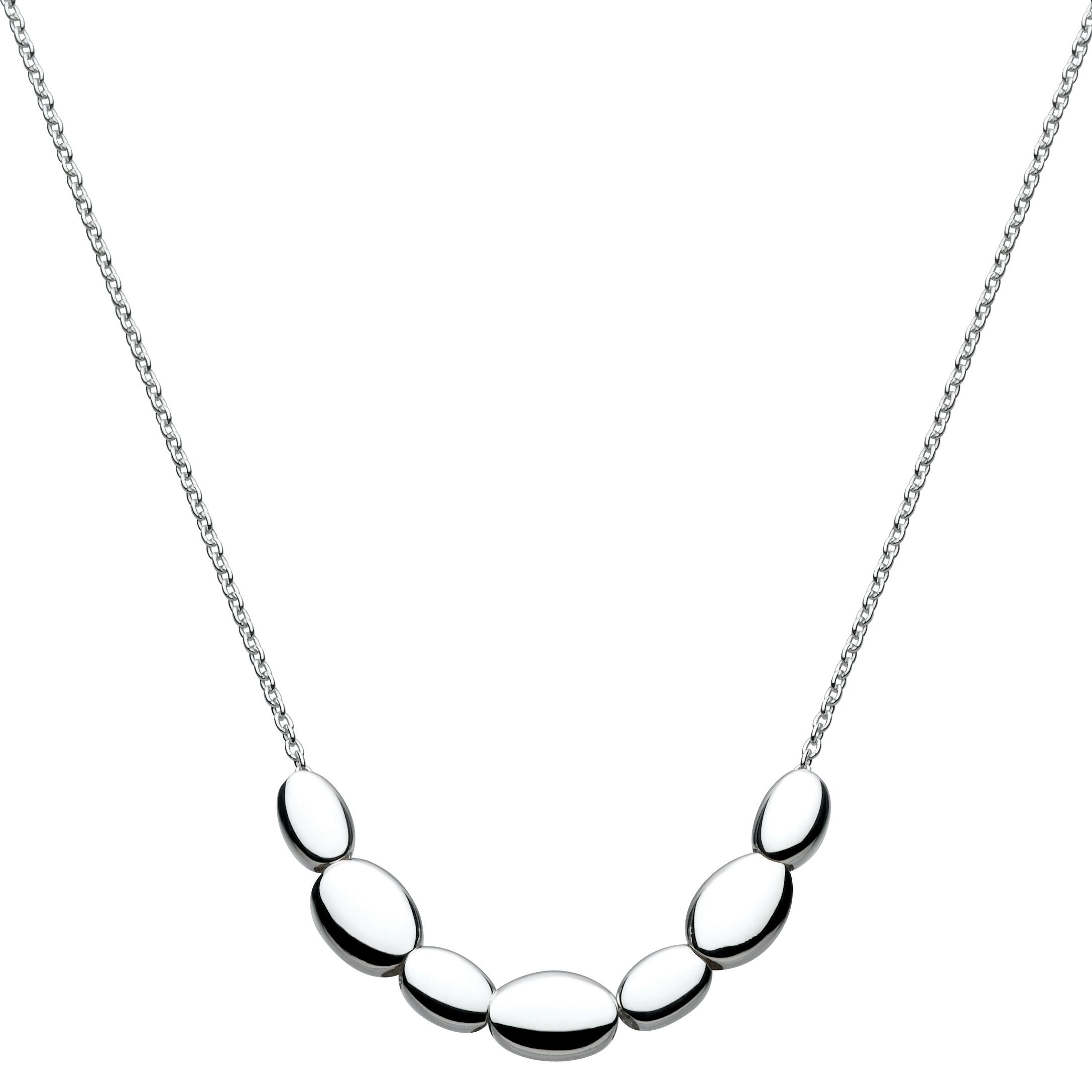 Kit Heath Pebble Necklace, Sterling Silver