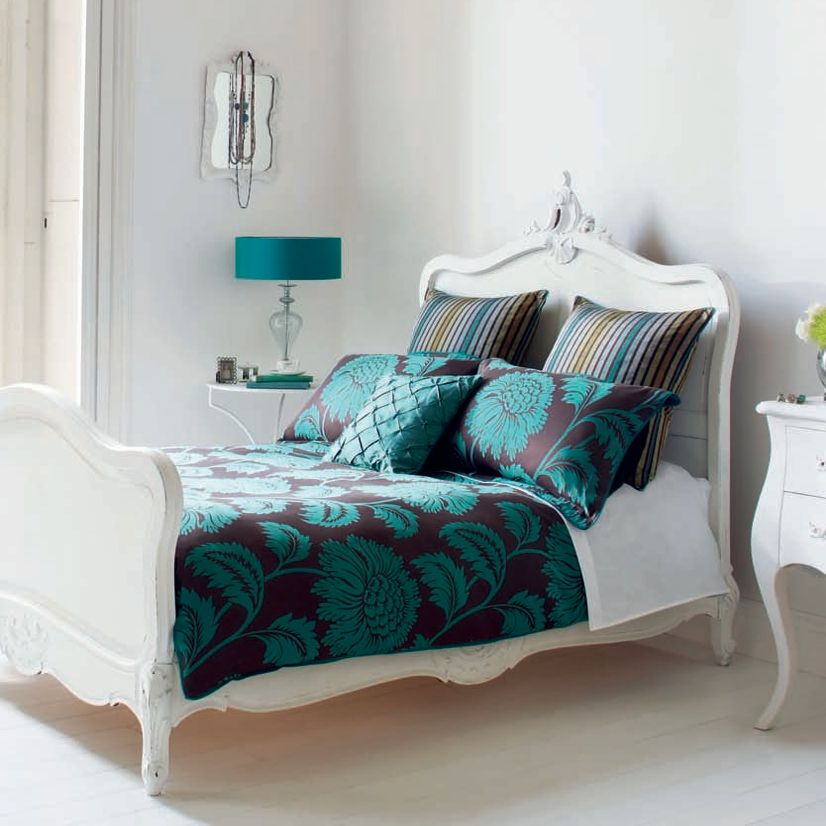 Harlequin Capella Duvet Cover, Teal and